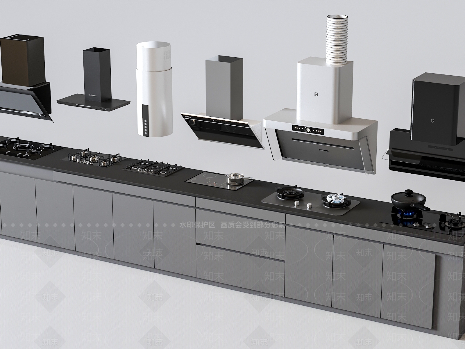 油烟机SU模型下载【ID:1191603089】