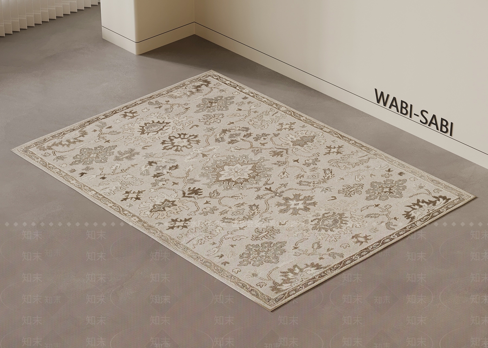 法式复古地毯3D模型下载【ID:1191607987】