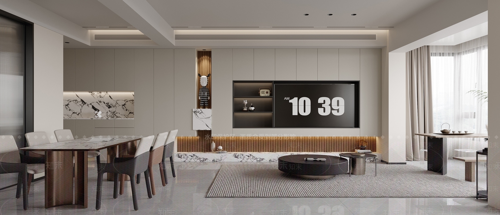 现代玄关3D模型下载【ID:1215102352】