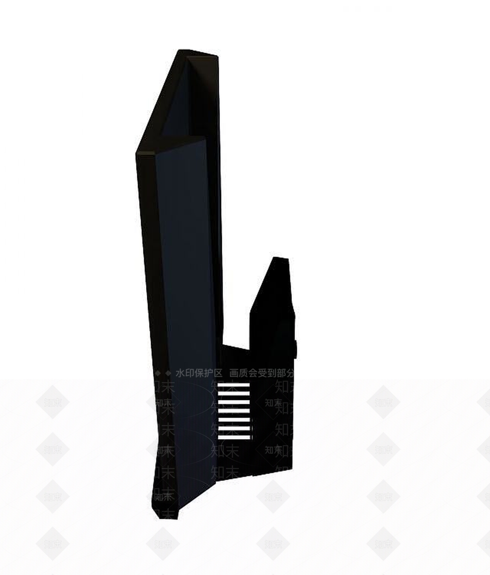 现代室内壁灯3D模型下载【ID:1191611885】