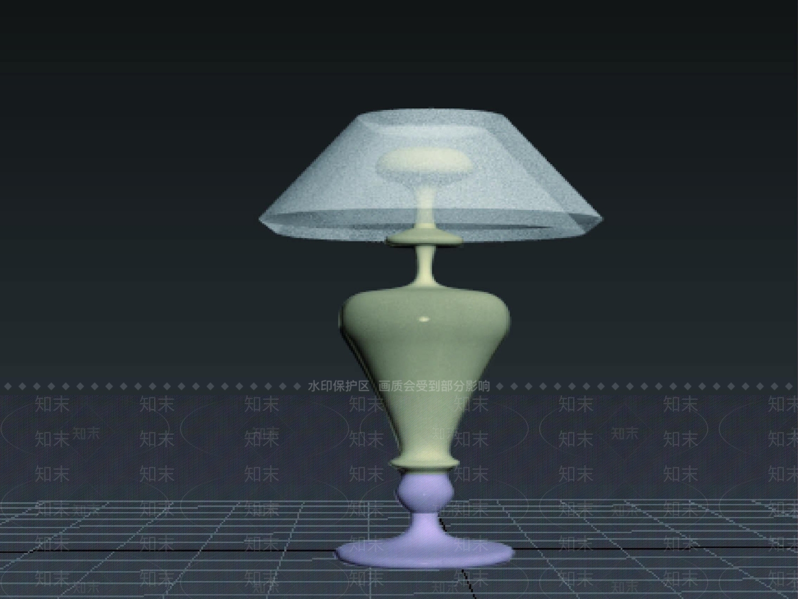 现代台灯3D模型下载【ID:1191613084】