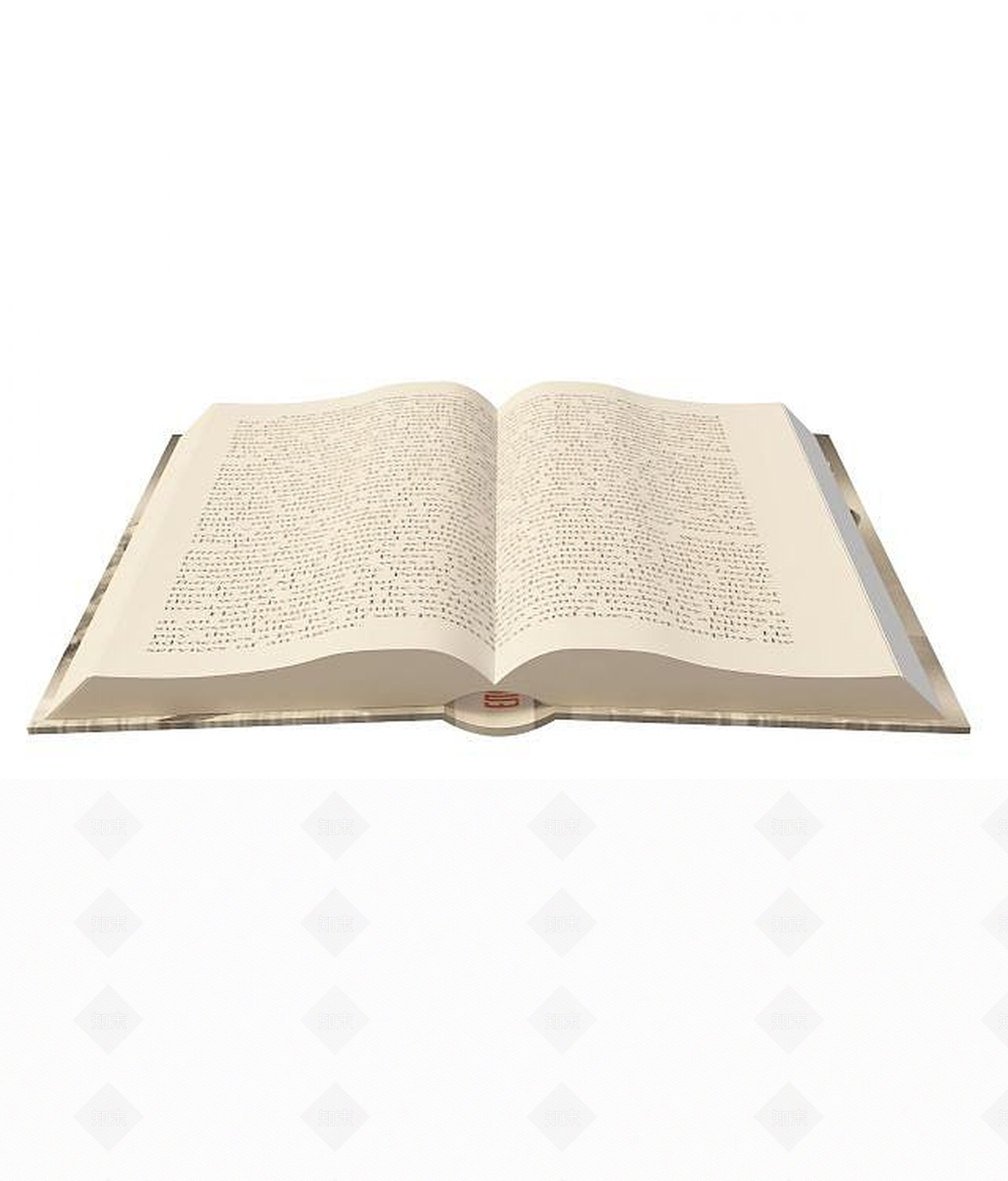 现代书3D模型下载【ID:1191613557】