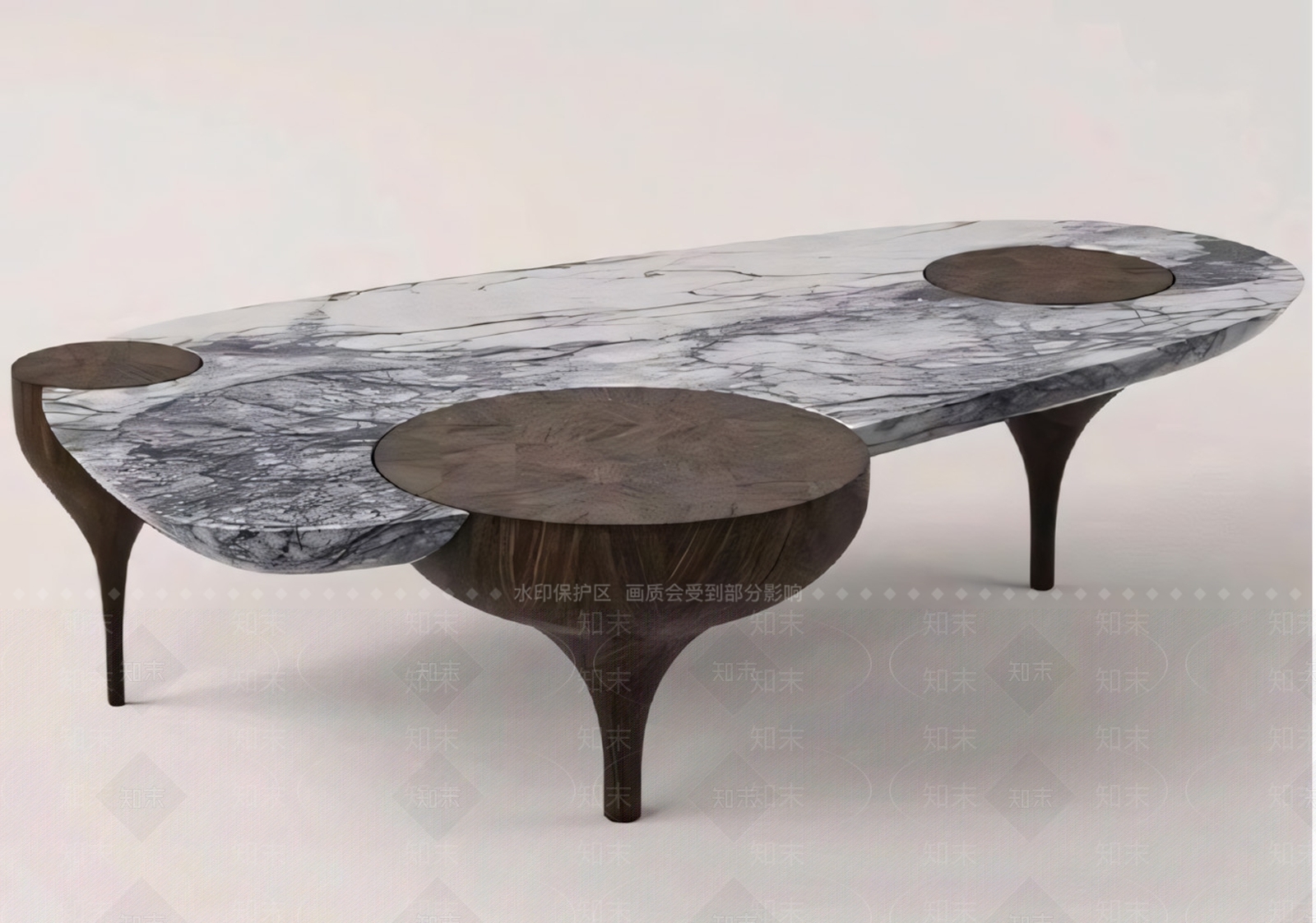 现代其他桌子3D模型下载【ID:1191616582】