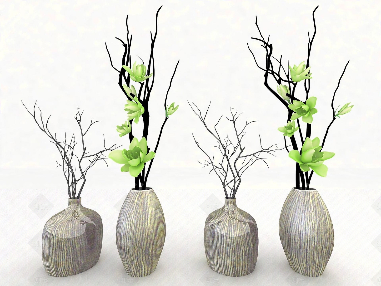 现代植物3D模型下载【ID:1191633913】