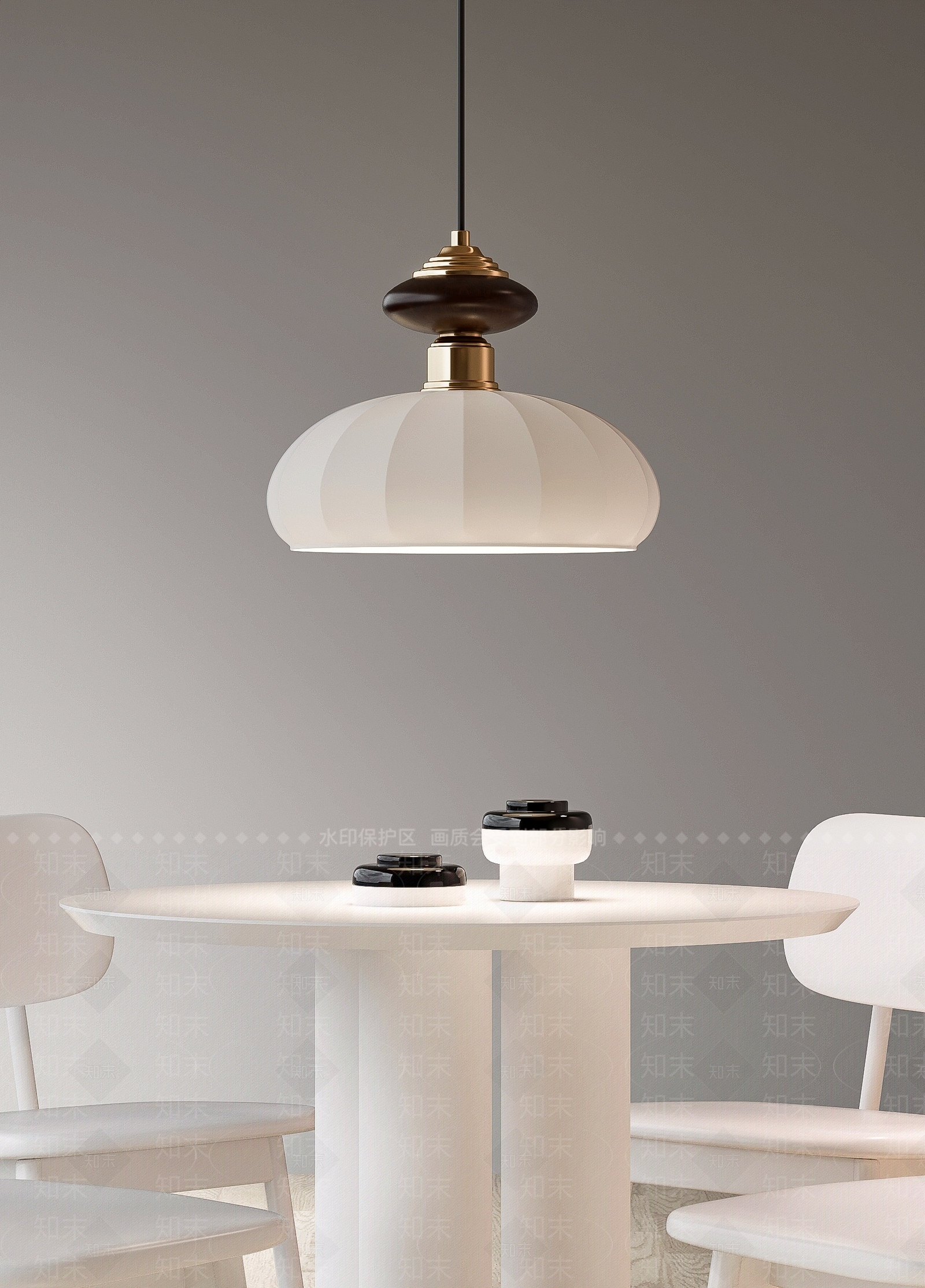 法式餐厅吊灯3D模型下载【ID:1191642789】