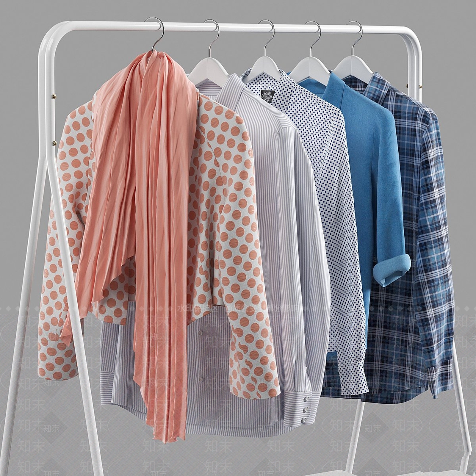 衣服3D模型下载【ID:1191646783】