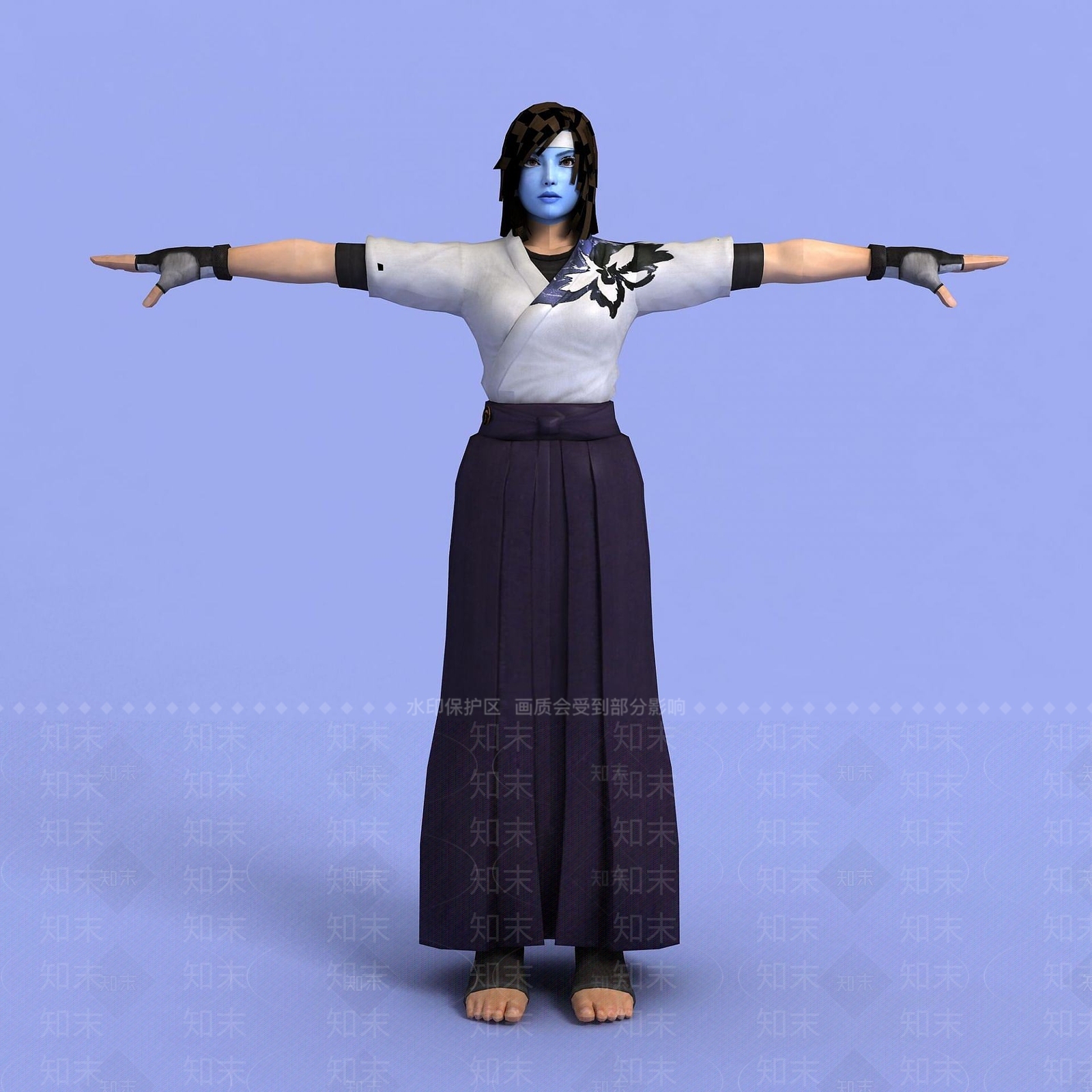 现代动漫人物3D模型下载【ID:1191652445】