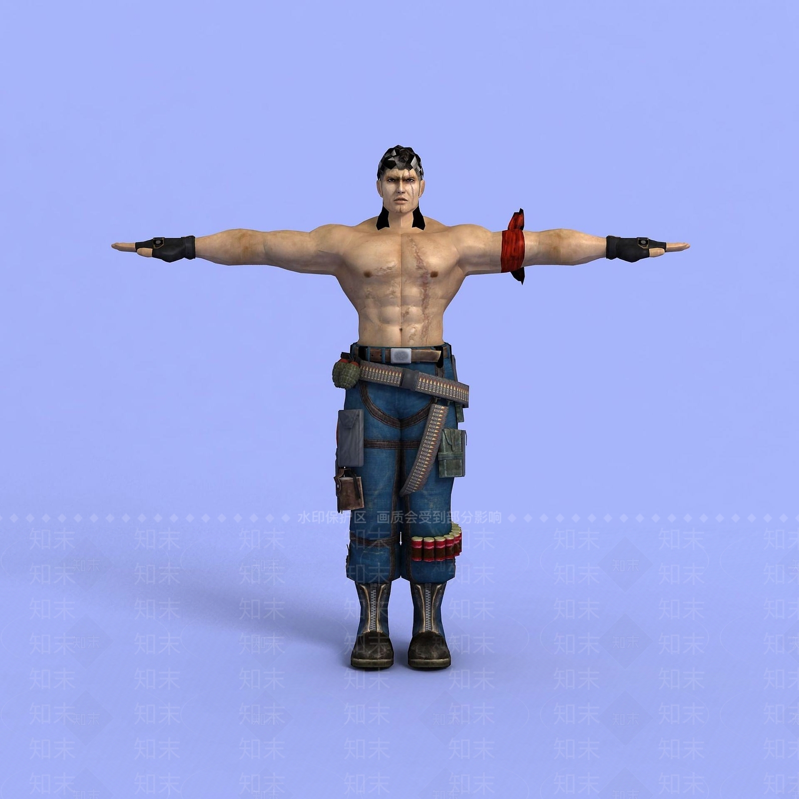 现代动漫人物3D模型下载【ID:1191652499】