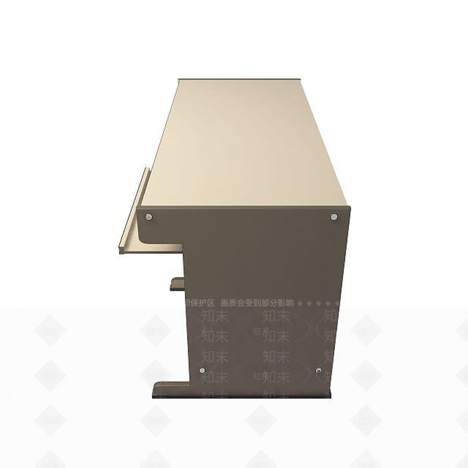 现代书桌3D模型下载【ID:1191655099】