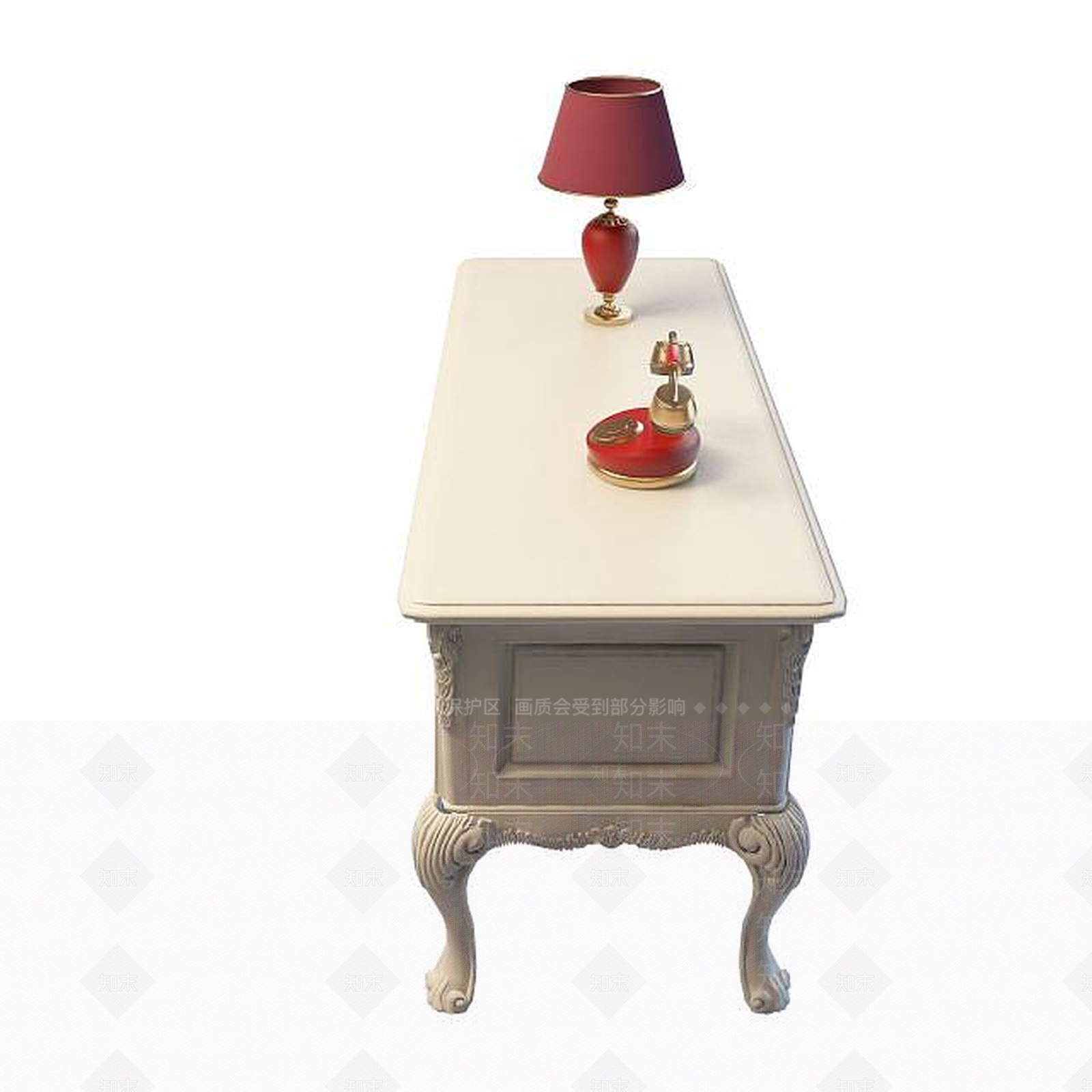 现代书桌3D模型下载【ID:1199367091】