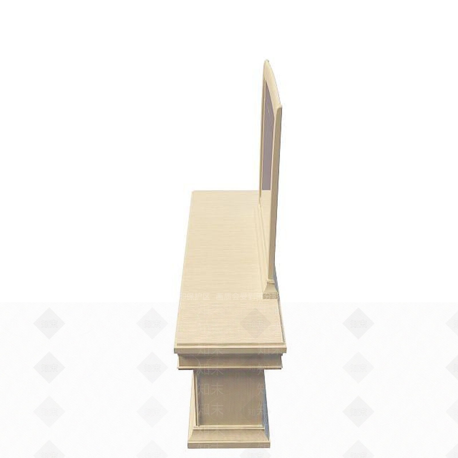 现代书桌3D模型下载【ID:1191657326】
