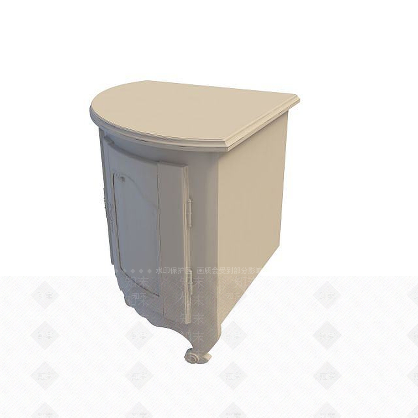 现代书桌3D模型下载【ID:1199366664】
