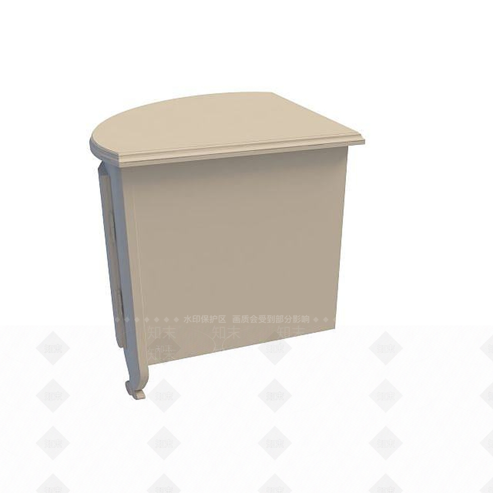 现代书桌3D模型下载【ID:1199366664】