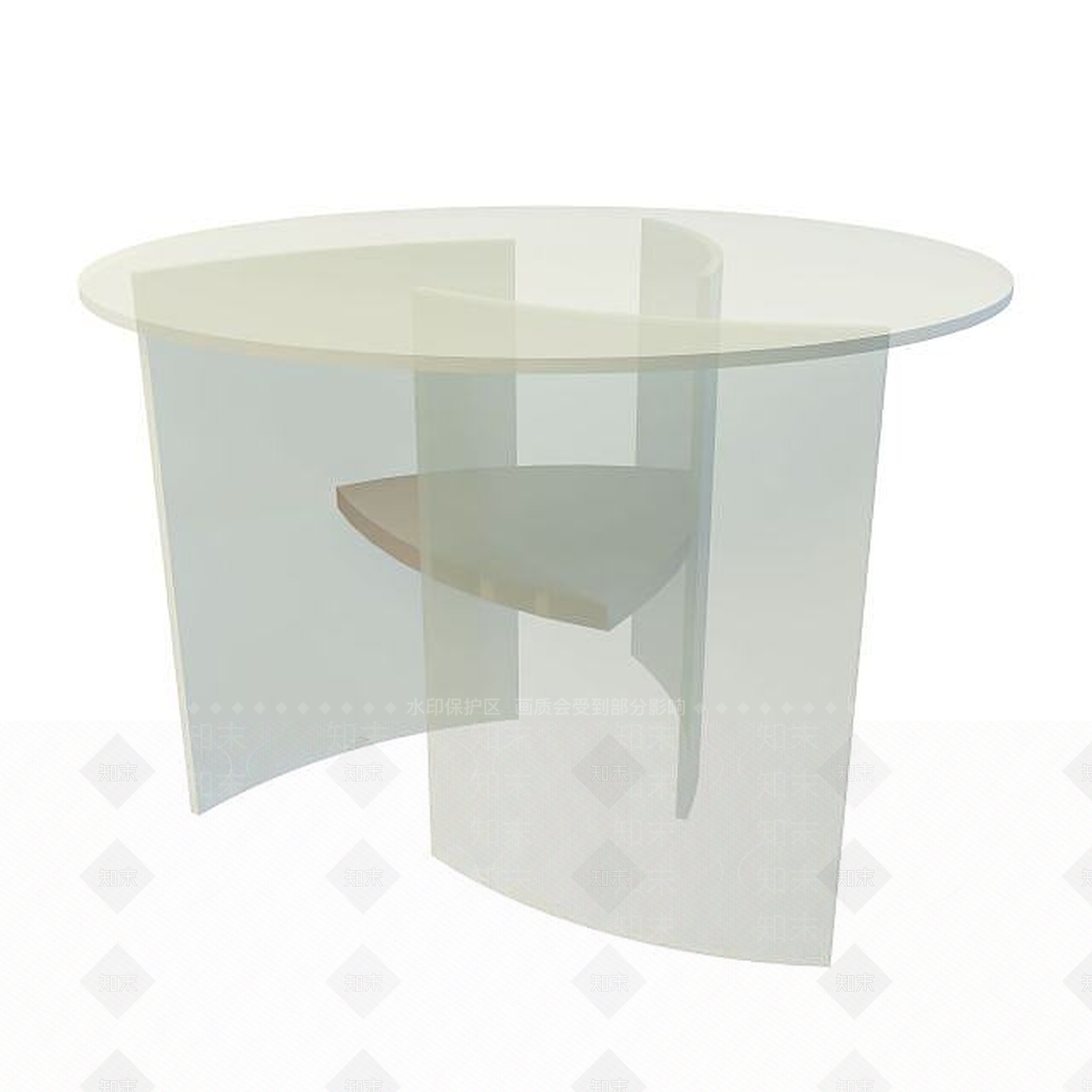 现代书桌3D模型下载【ID:1199361989】