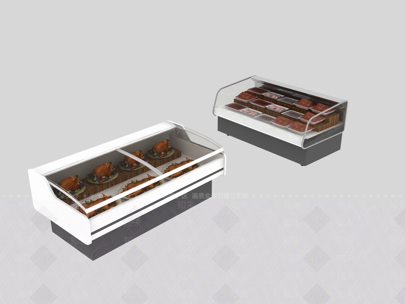 冰柜3D模型下载【ID:1191664213】