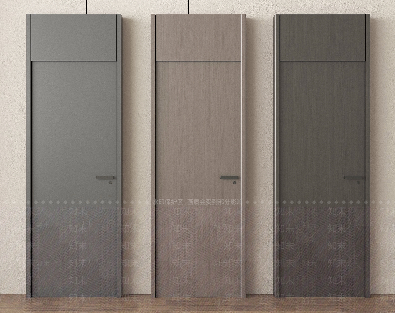 现代单开门3D模型下载【ID:1191671713】