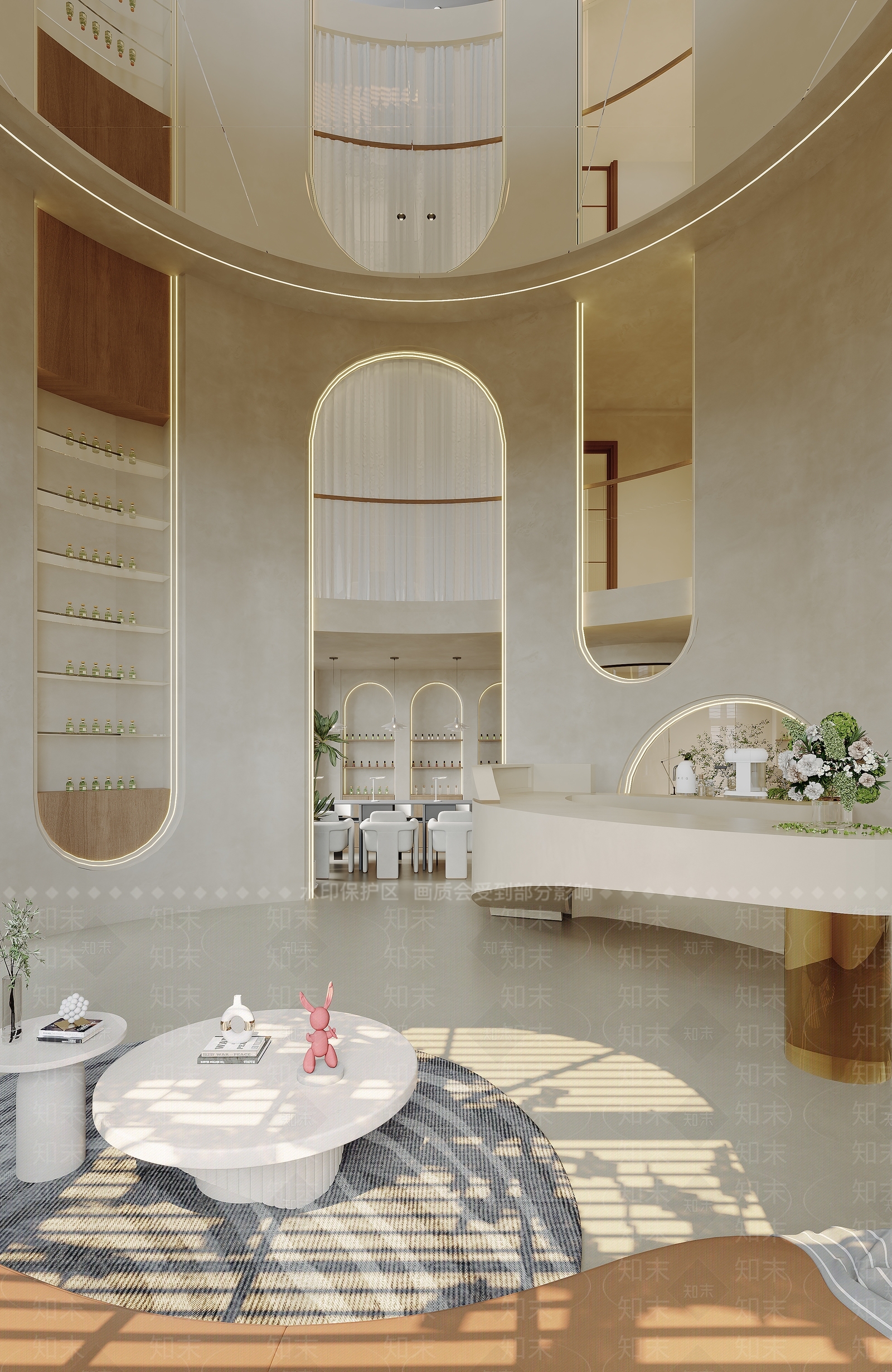 现代化妆品店3D模型下载【ID:1191787694】