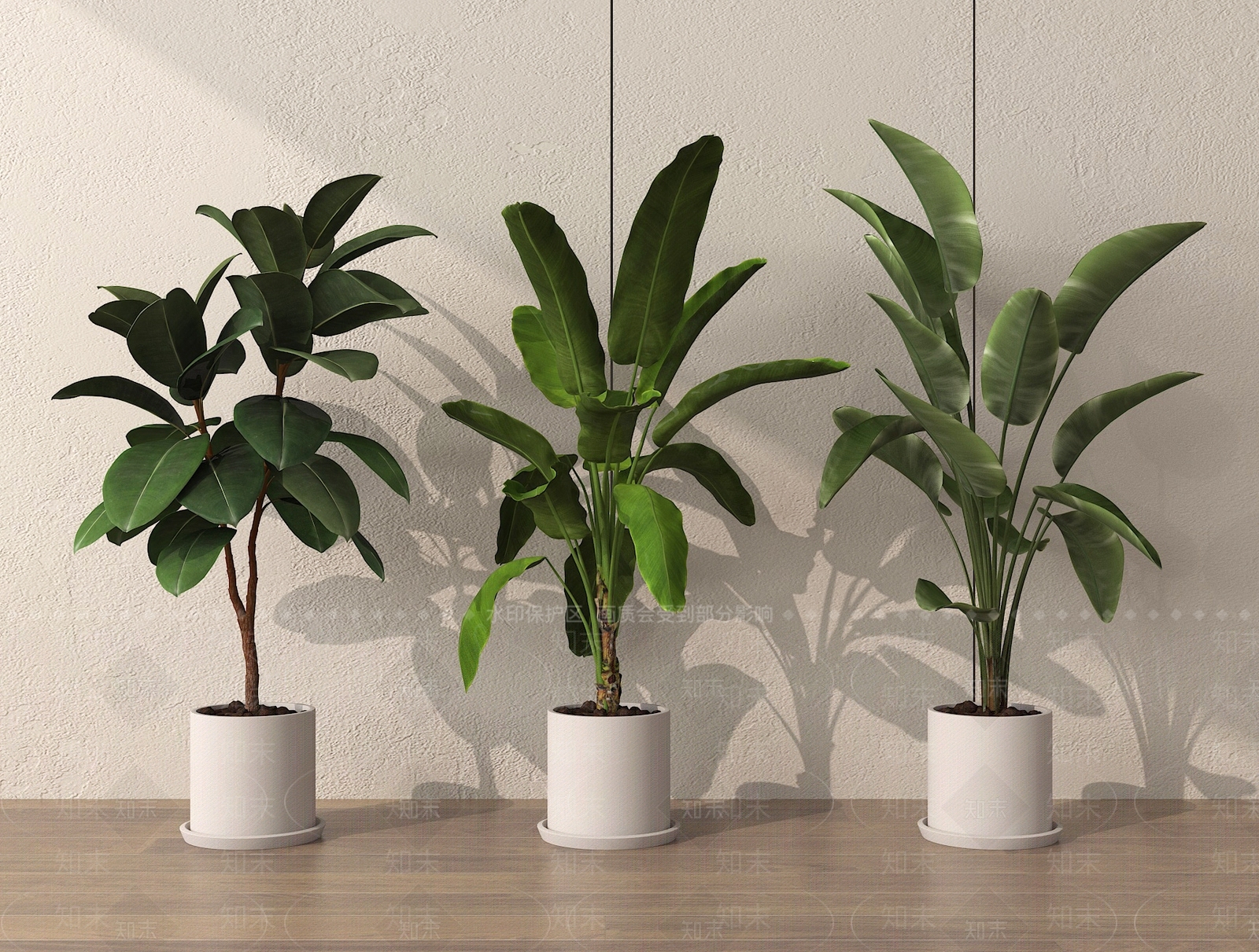 盆栽3D模型下载【ID:1191673636】