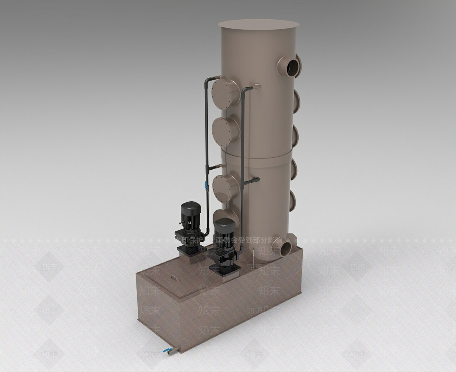 工业设备3D模型下载【ID:1191677312】