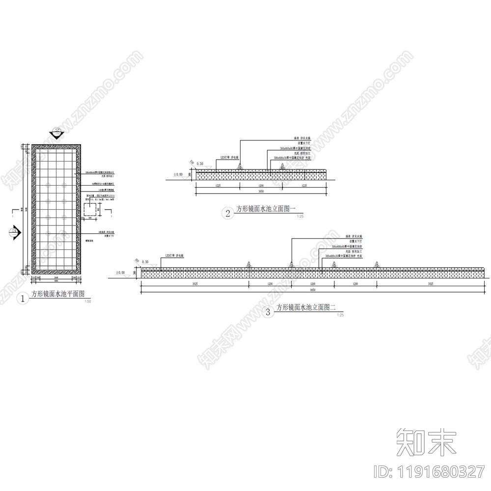 现代假山水景图库cad施工图下载【ID:1191680327】