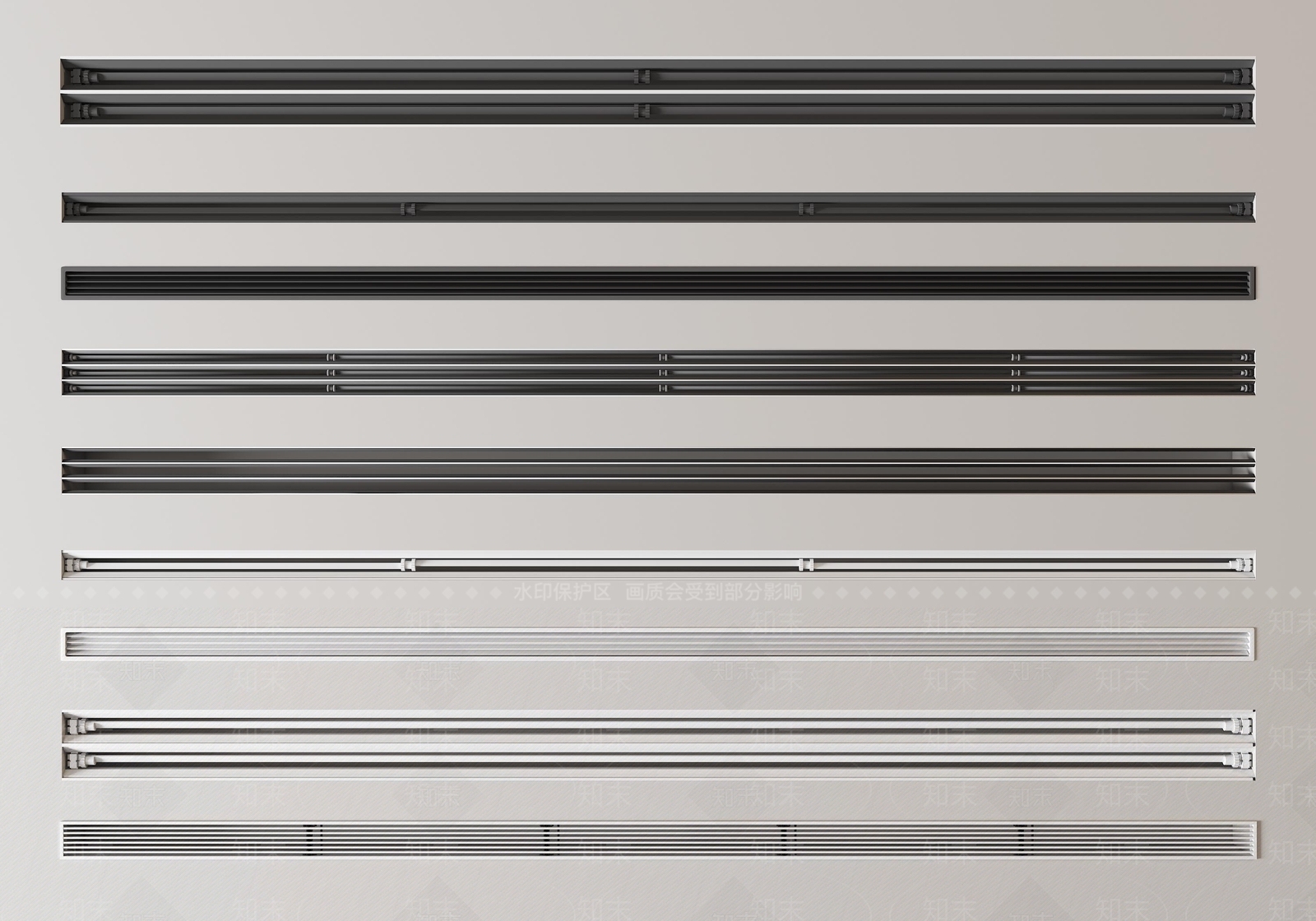 空调出风口SU模型下载【ID:1191681382】