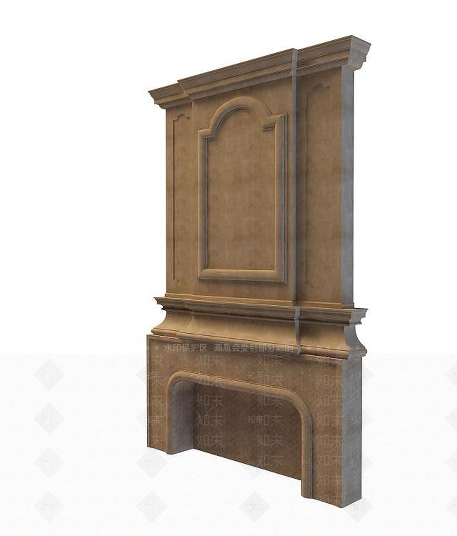 现代壁炉3D模型下载【ID:1191683114】