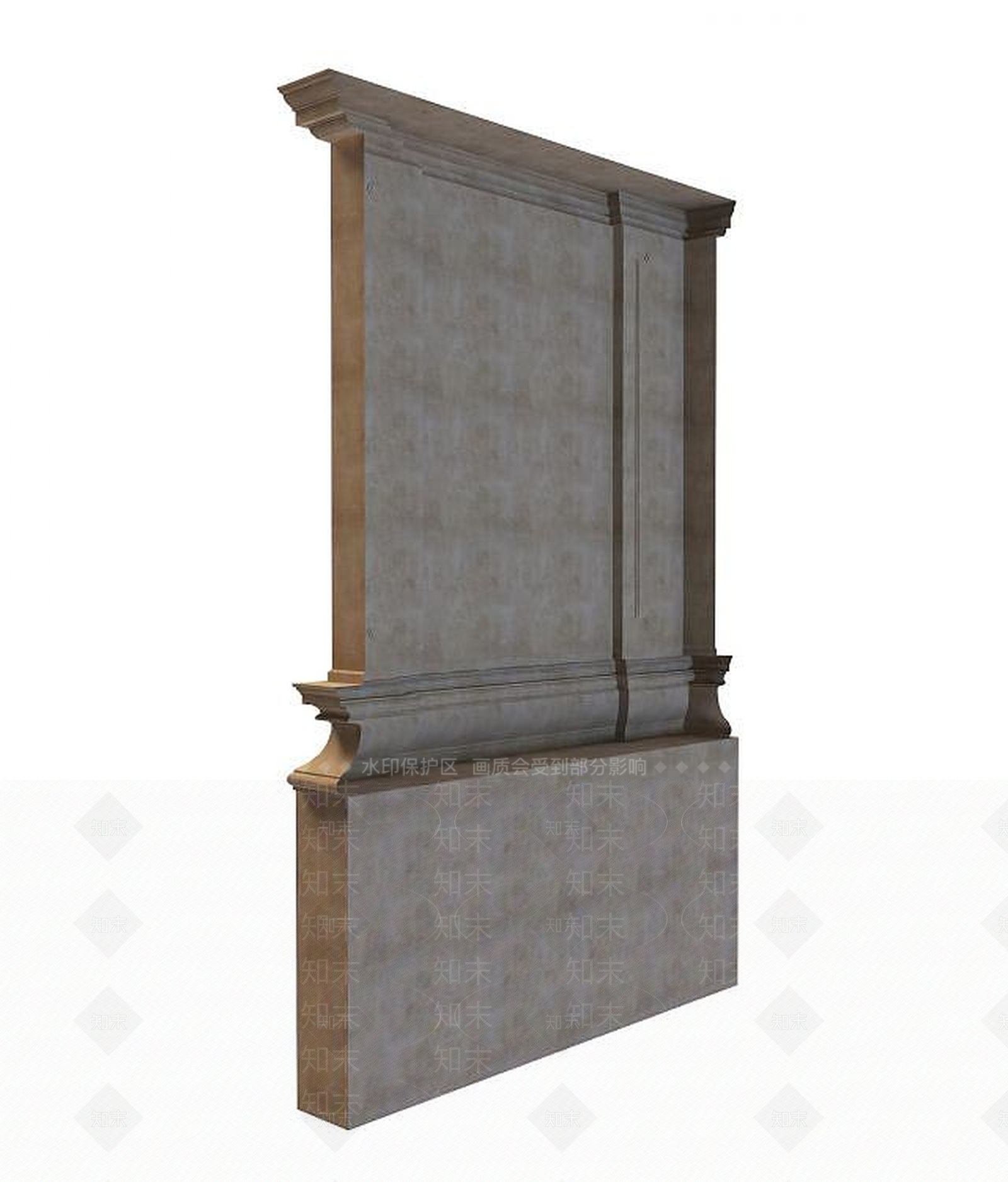 现代壁炉3D模型下载【ID:1191683114】