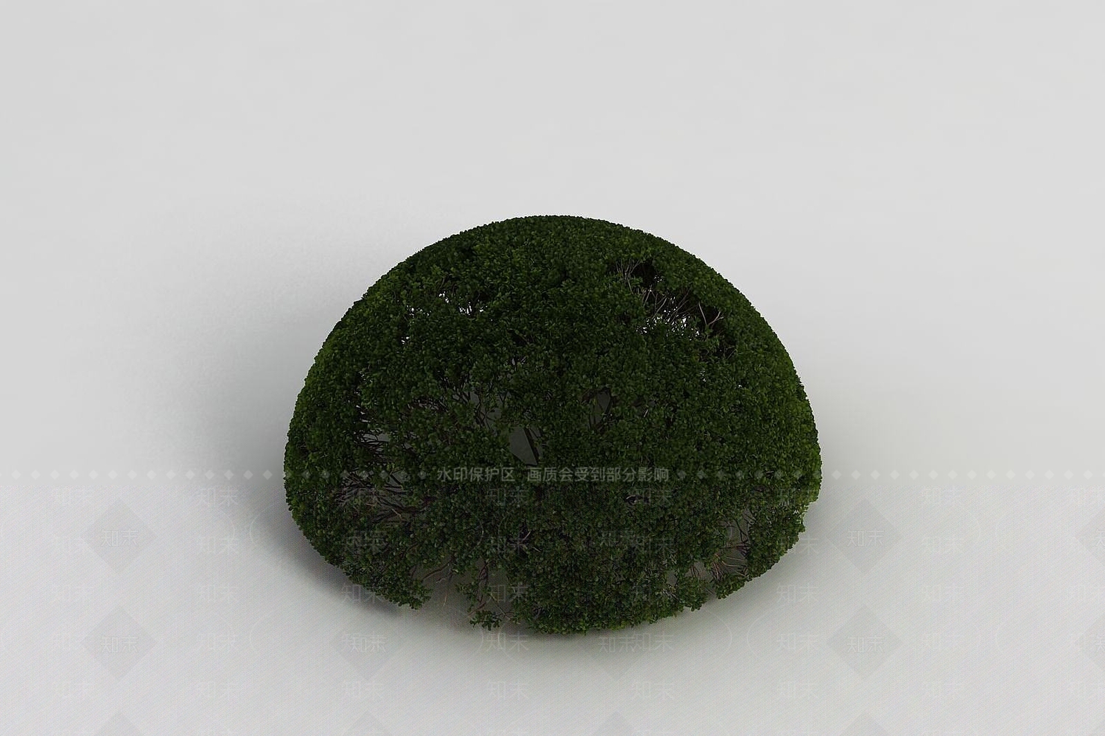 现代户外园林灌木丛3D模型下载【ID:1191683300】