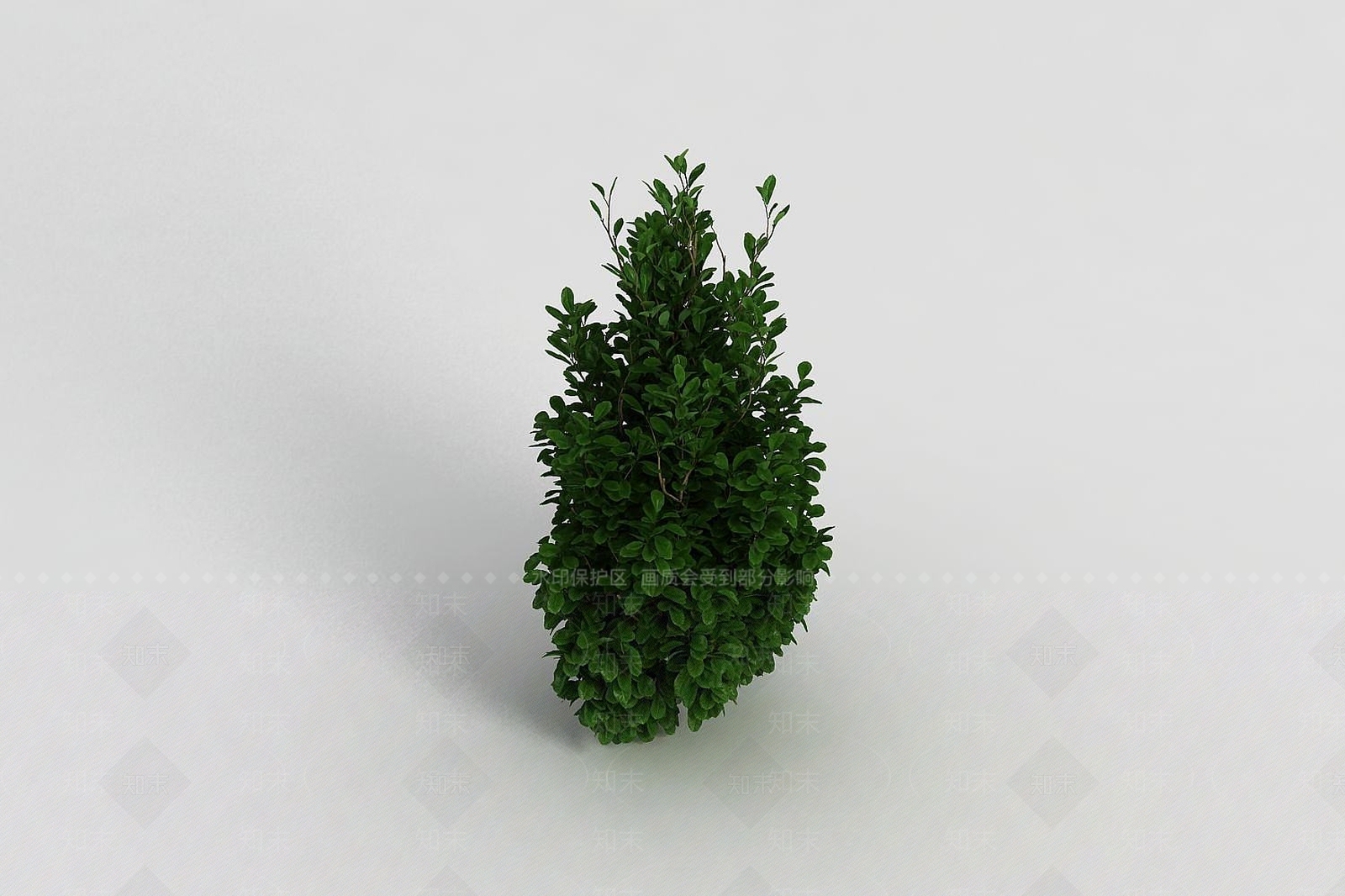 现代户外园林灌木丛3D模型下载【ID:1191683546】