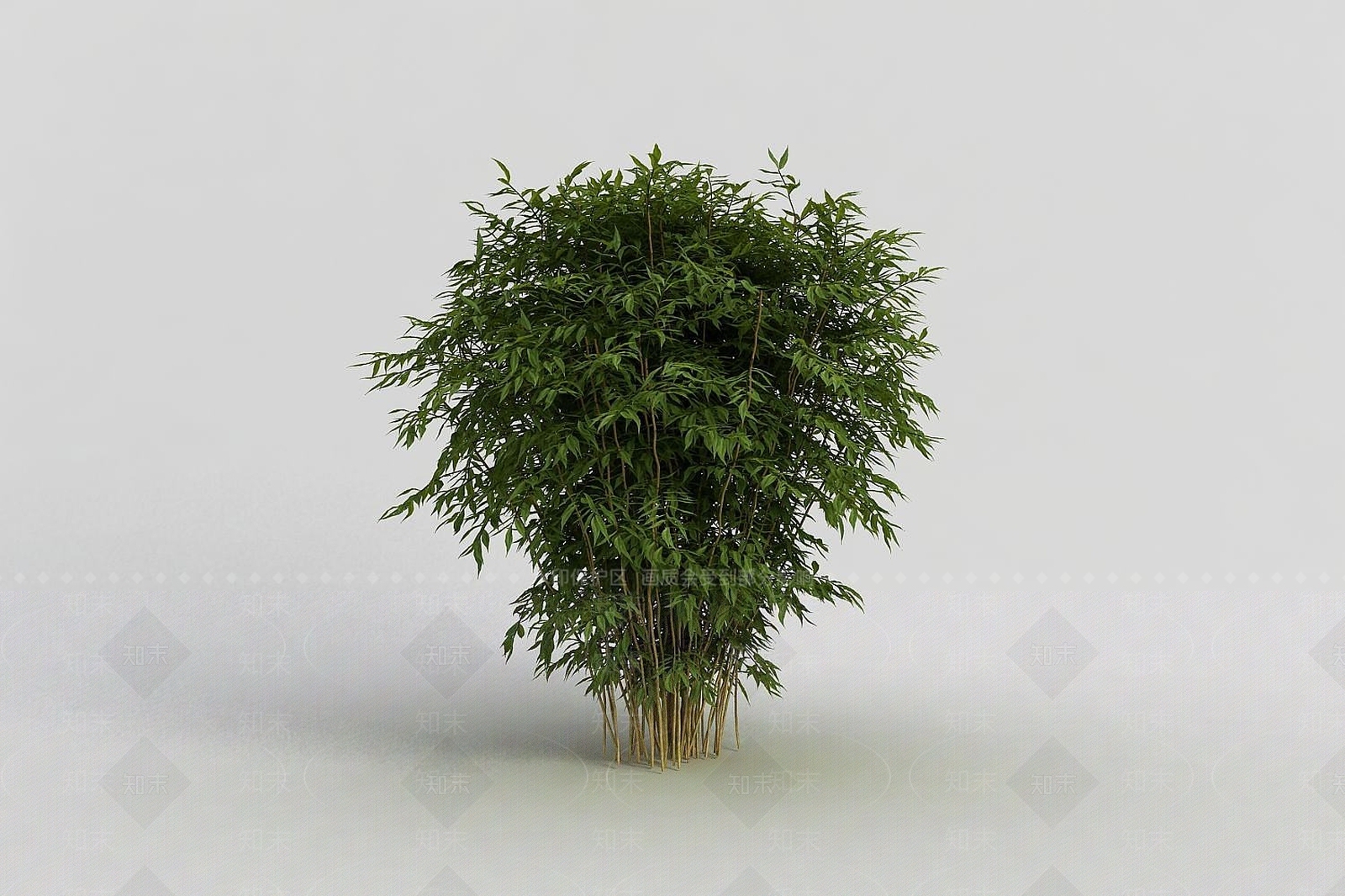 现代户外园林灌木丛3D模型下载【ID:1191684217】