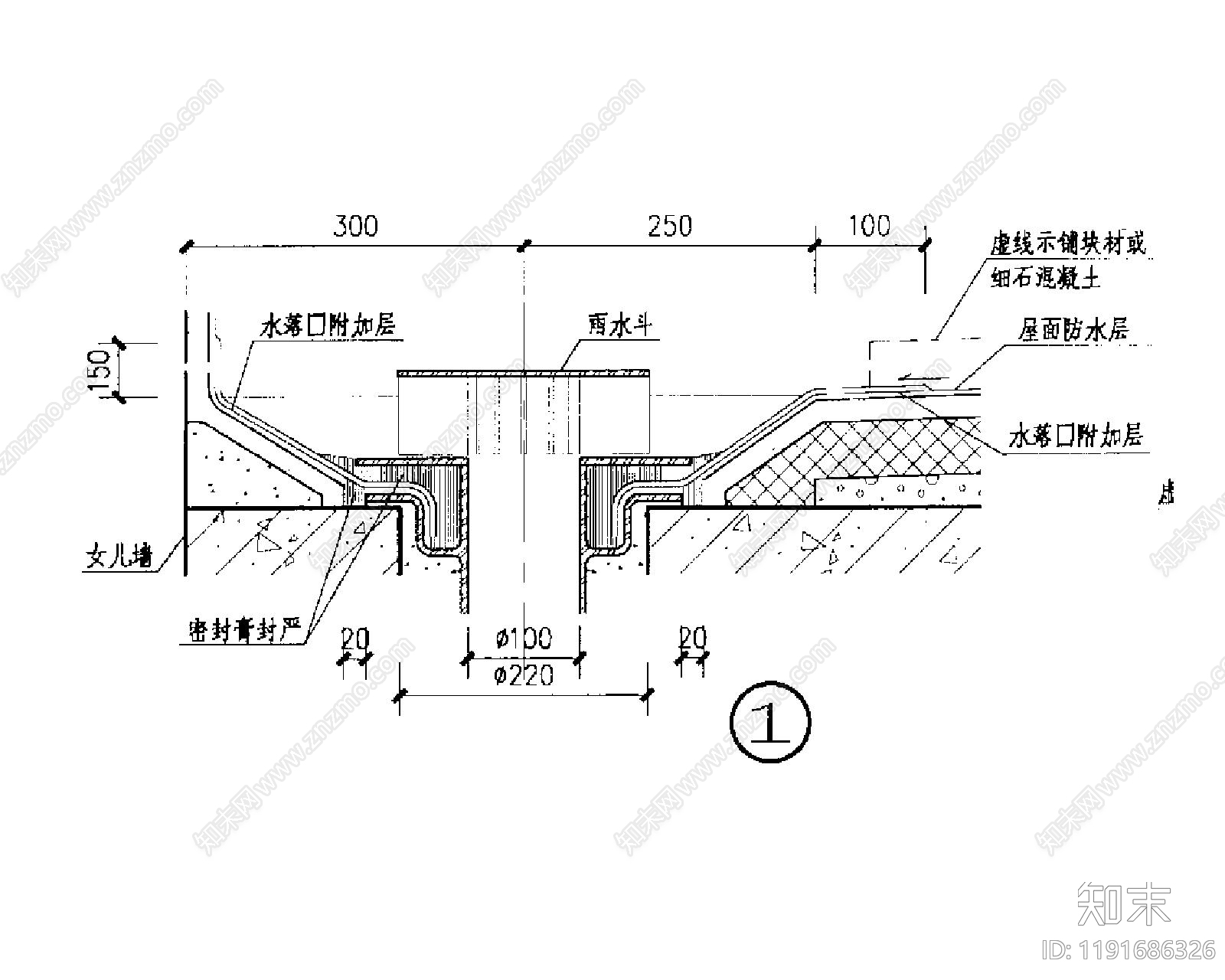 现代其他节点详图施工图下载【ID:1191686326】