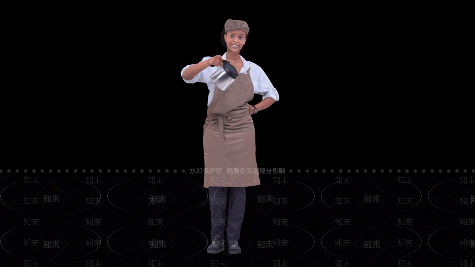 现代女服务员3D模型下载【ID:1191686689】