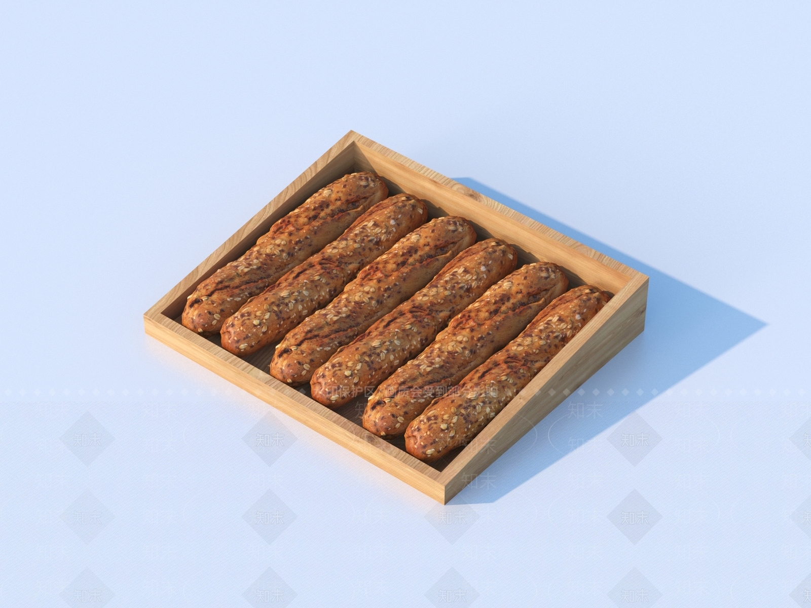 酒水食物3D模型下载【ID:1191686964】