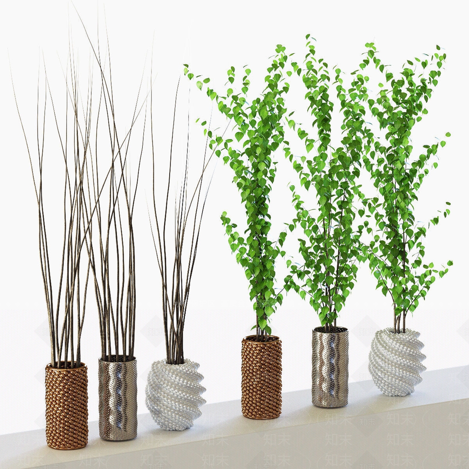 盆栽3D模型下载【ID:1191689357】