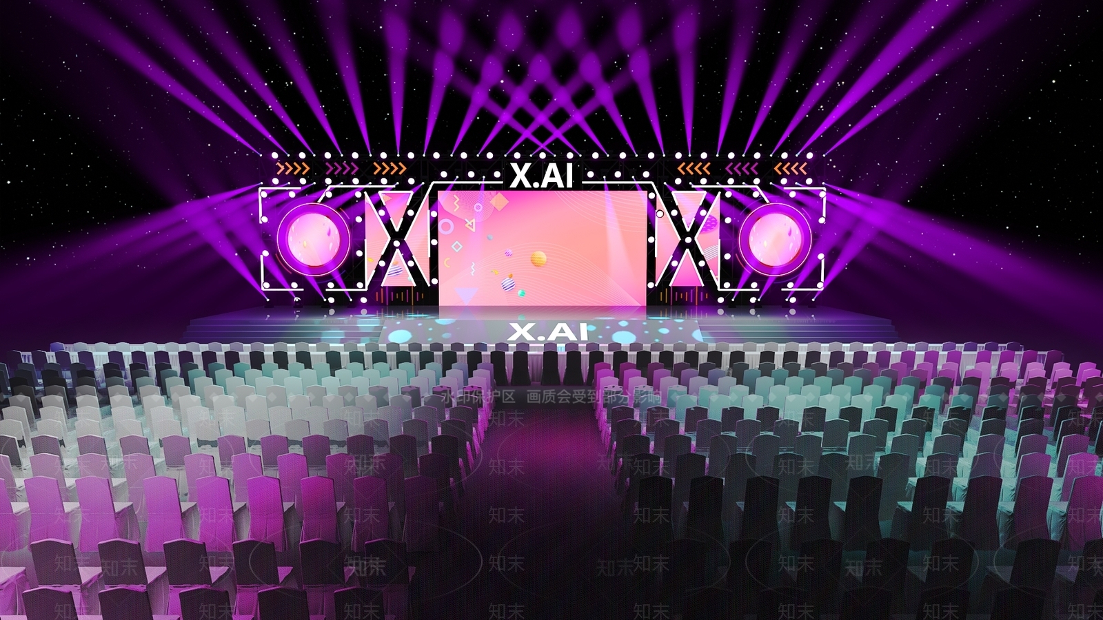 现代舞台3D模型下载【ID:1191691565】