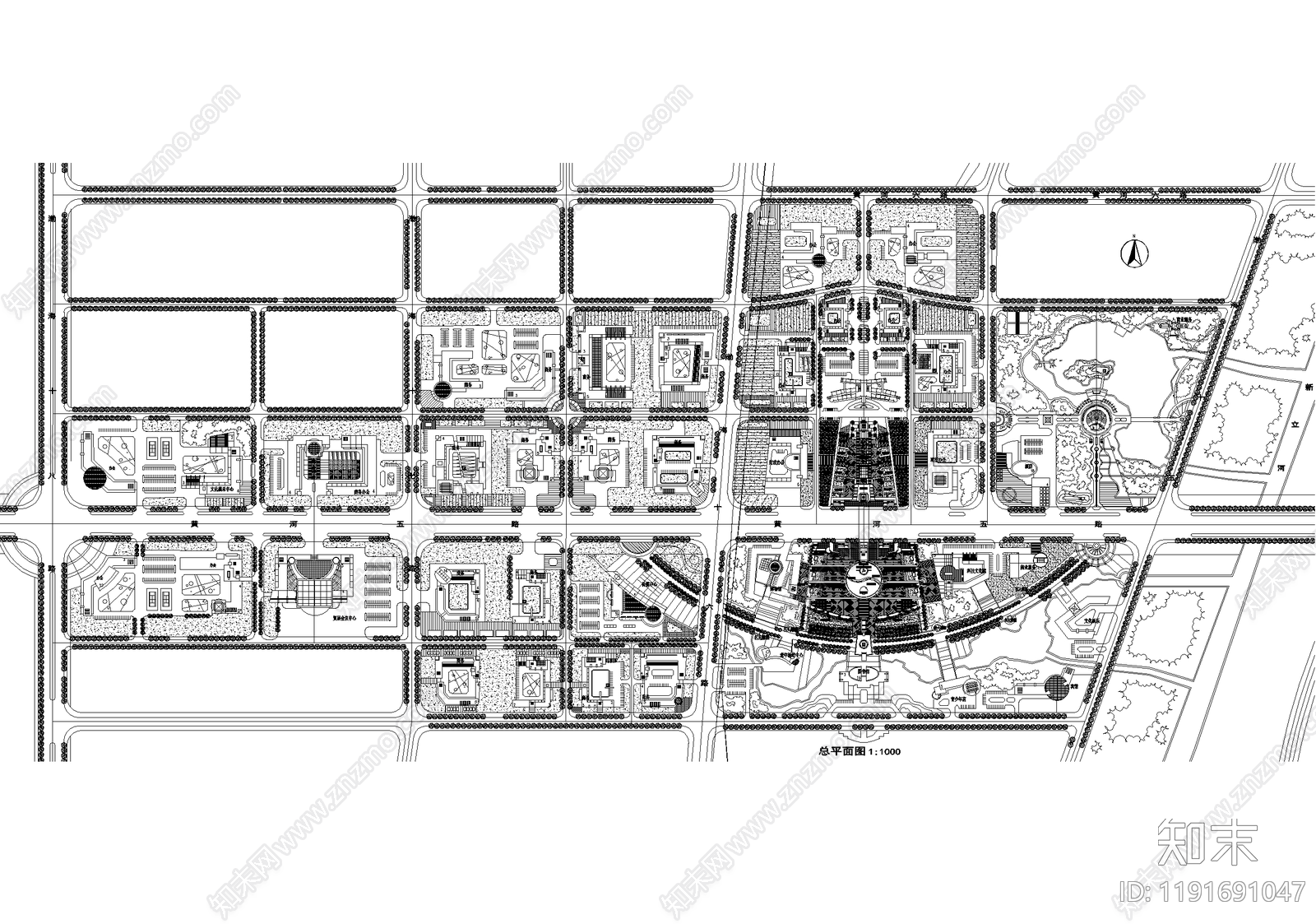 城市规划施工图下载【ID:1191691047】