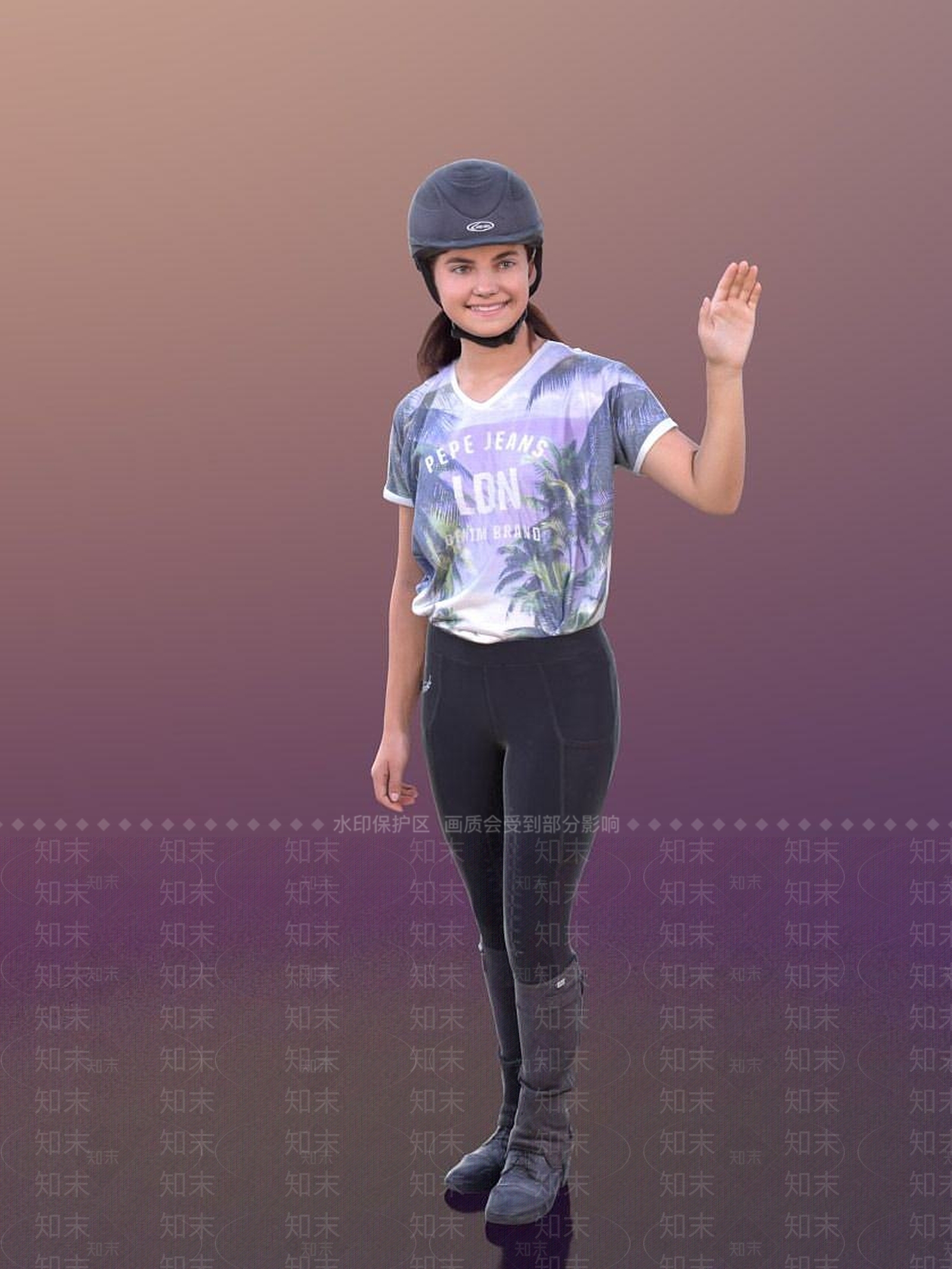 现代儿童人物3D模型下载【ID:1191691847】