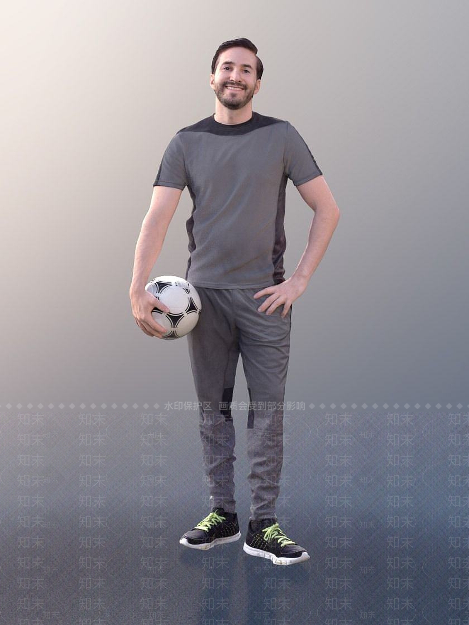 现代运动人物3D模型下载【ID:1191692888】