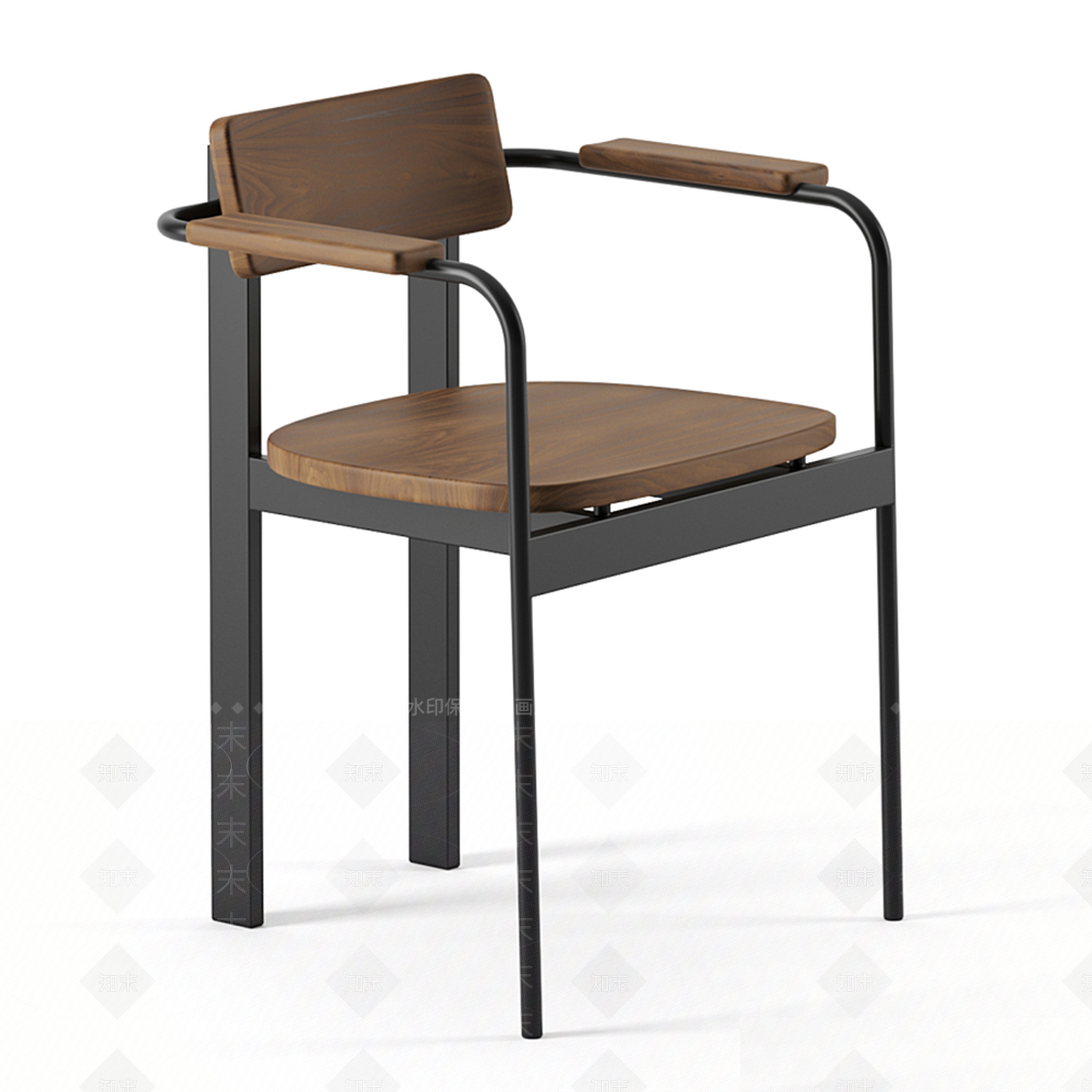 现代简约办公椅3D模型下载【ID:1191693460】