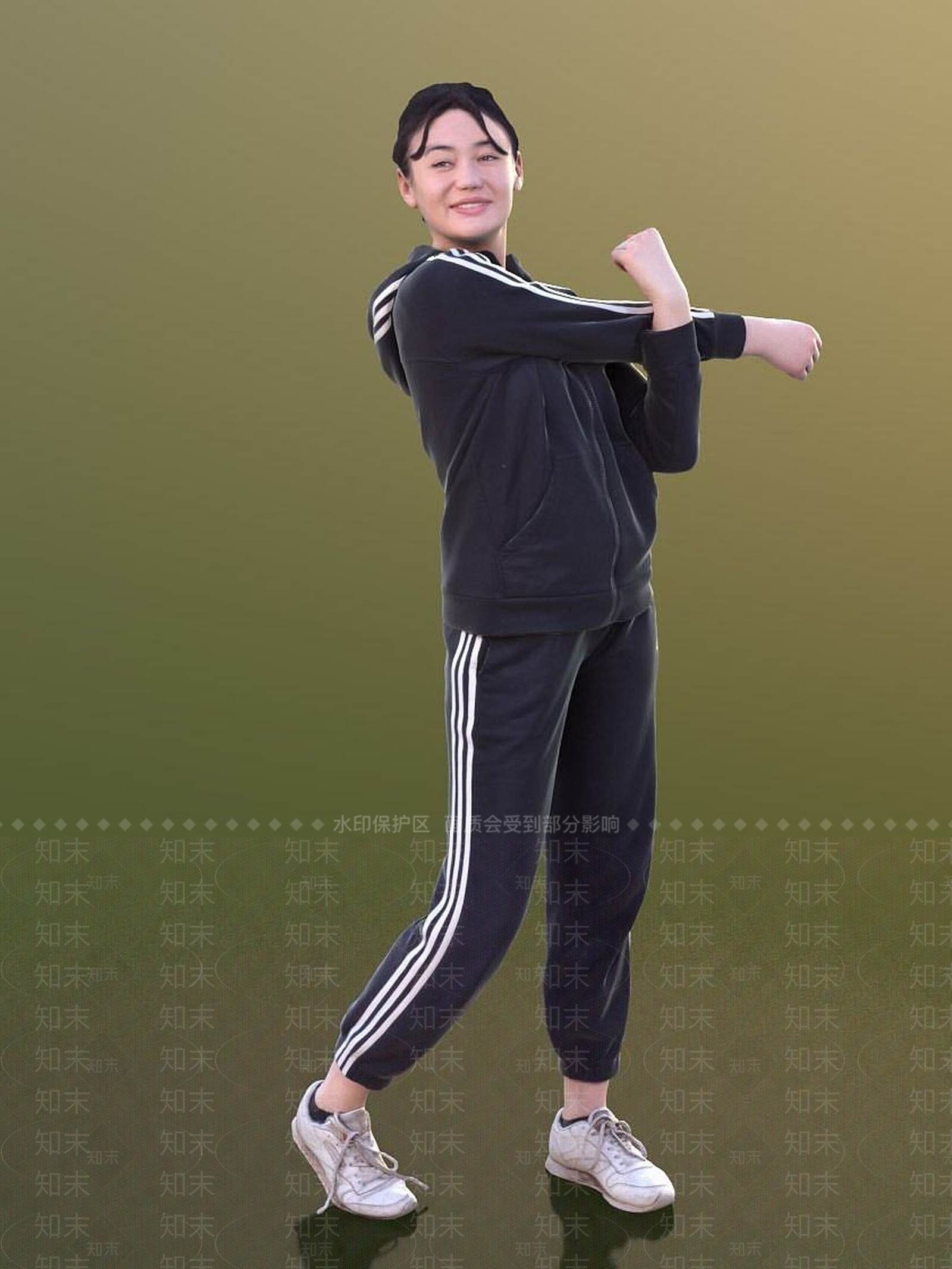 现代运动人物3D模型下载【ID:1191693967】