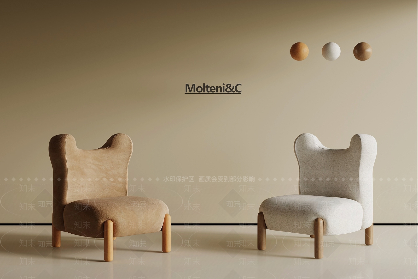 现代儿童椅SU模型下载【ID:1191698561】