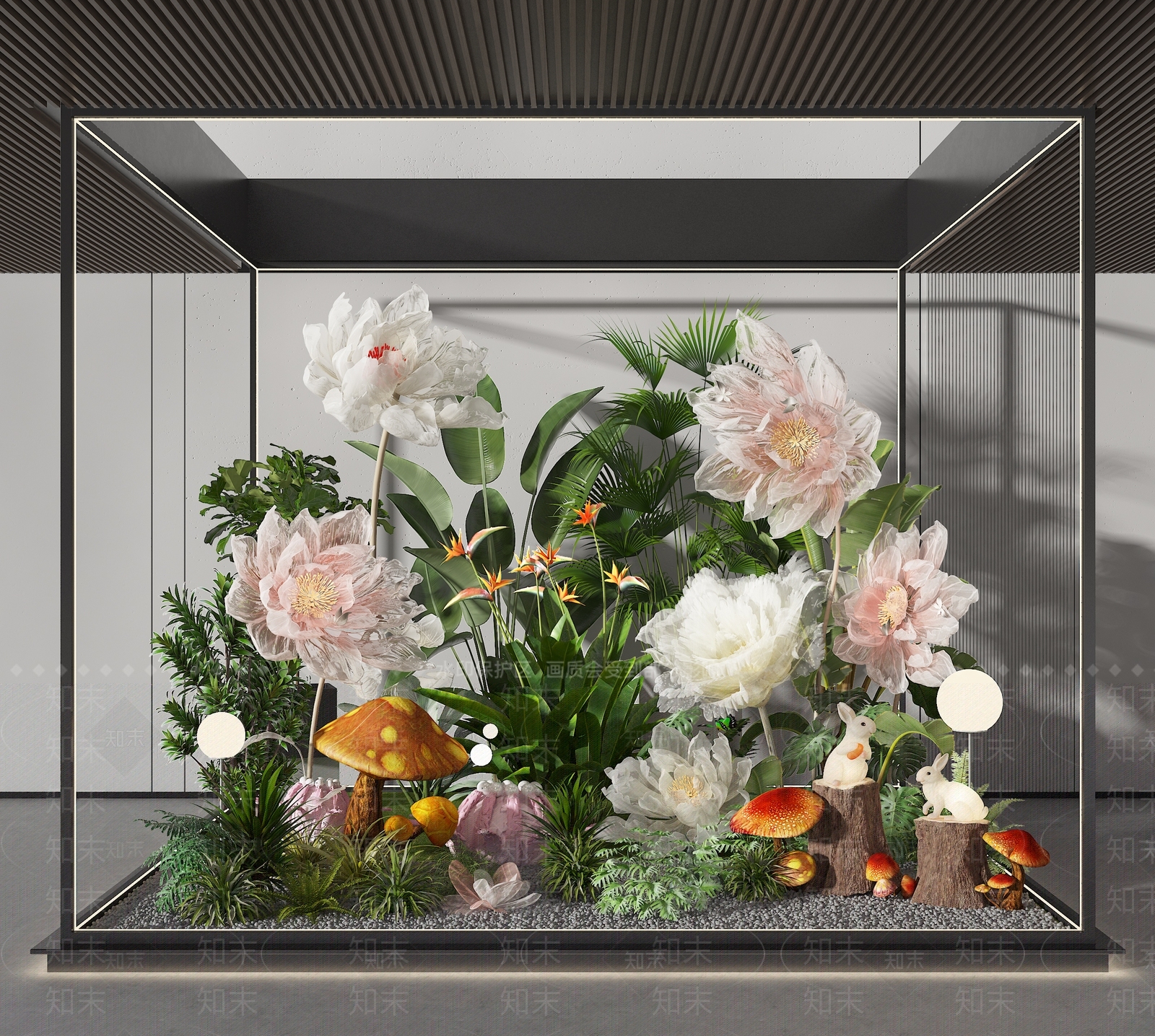 现代其他景观小品3D模型下载【ID:1191703945】