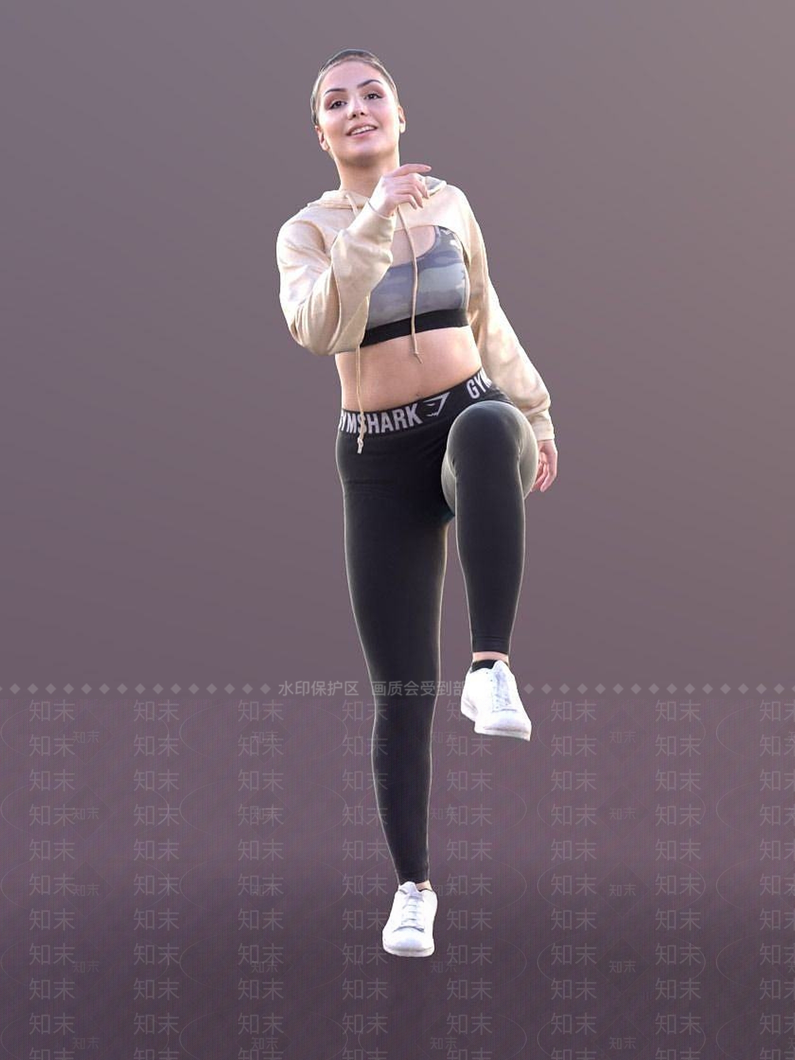 现代运动人物3D模型下载【ID:1191710390】