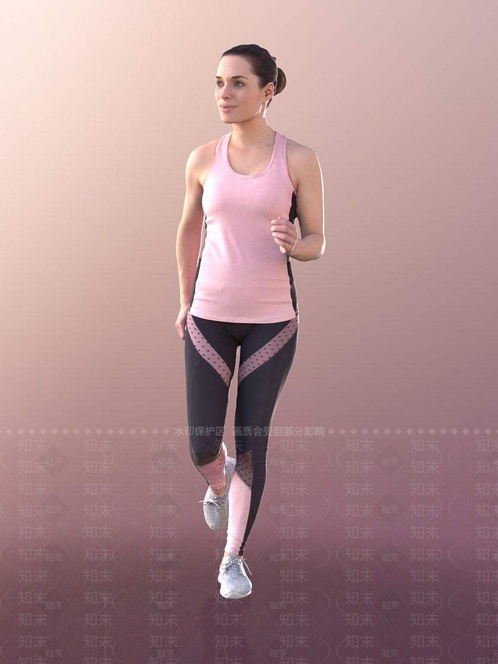 现代运动人物3D模型下载【ID:1191710855】