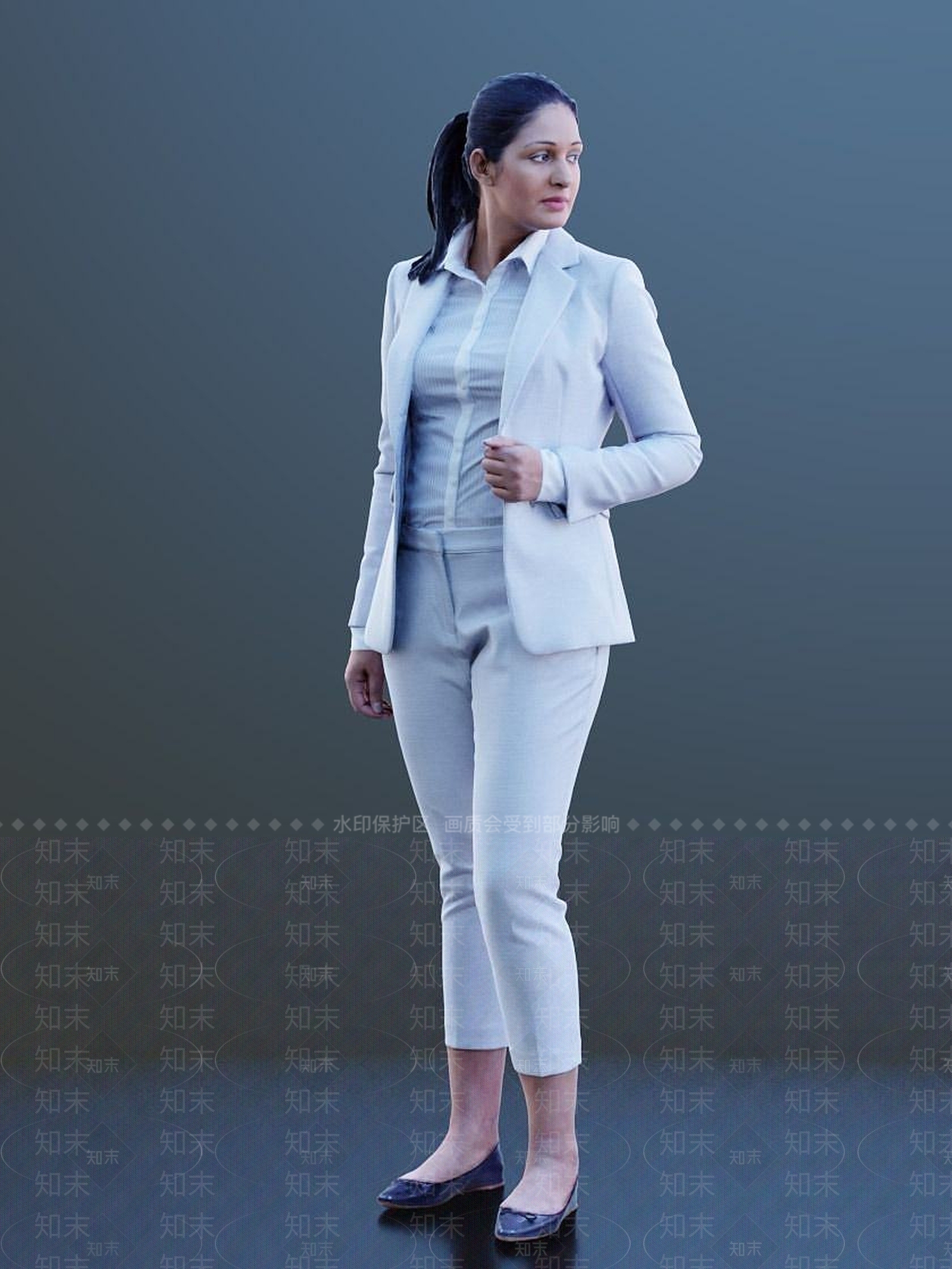 现代商务人物3D模型下载【ID:1191712272】