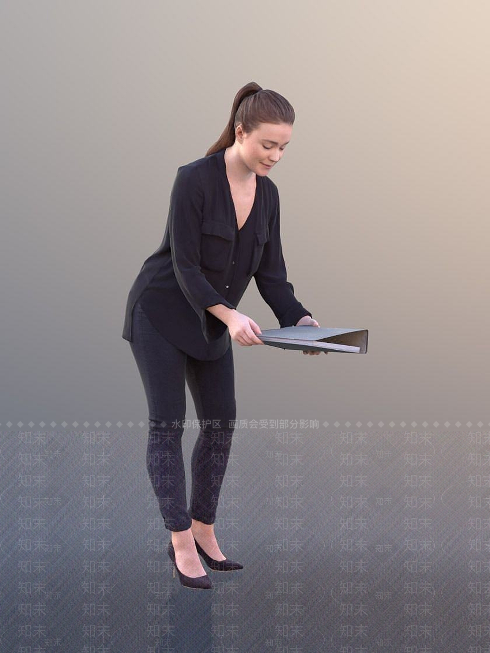 现代商务人物3D模型下载【ID:1191712288】