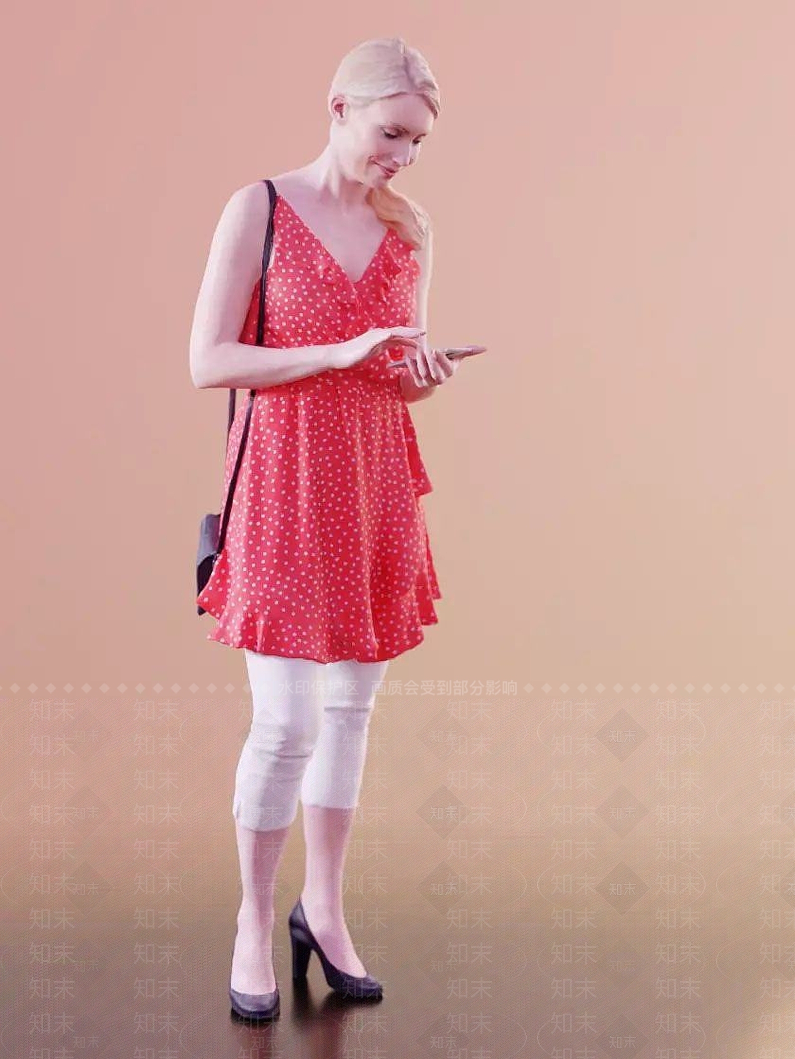 现代手机vr人物3D模型下载【ID:1191712910】