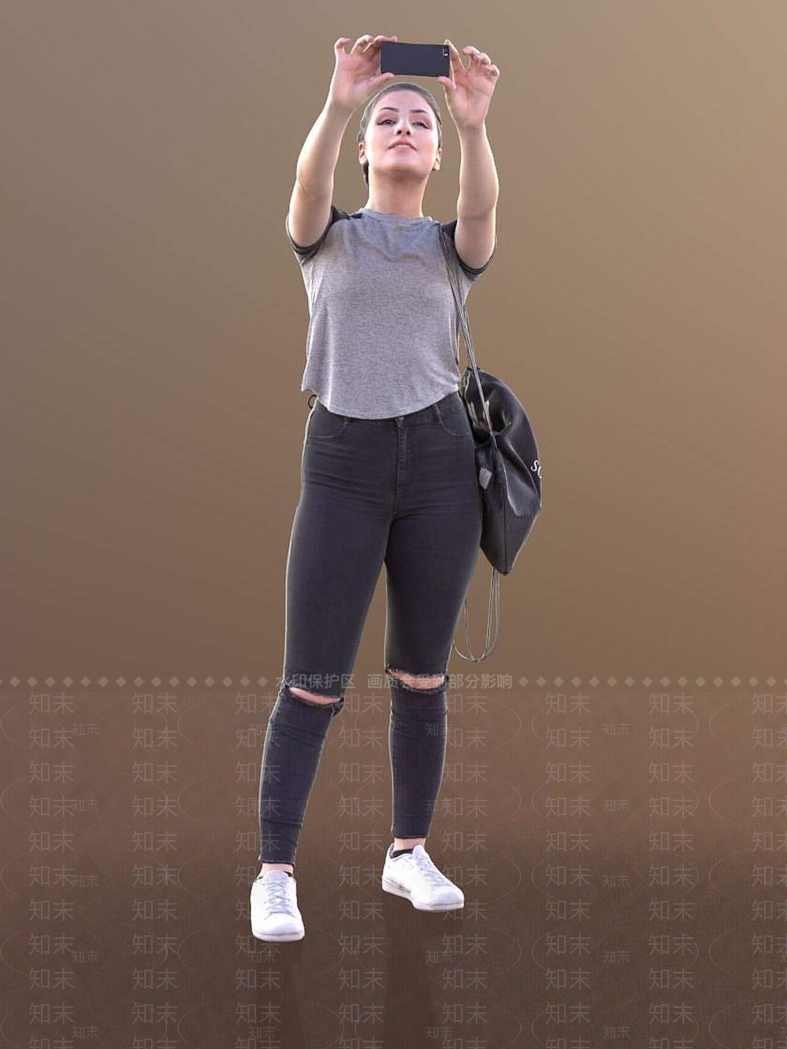 现代手机vr人物3D模型下载【ID:1191713152】