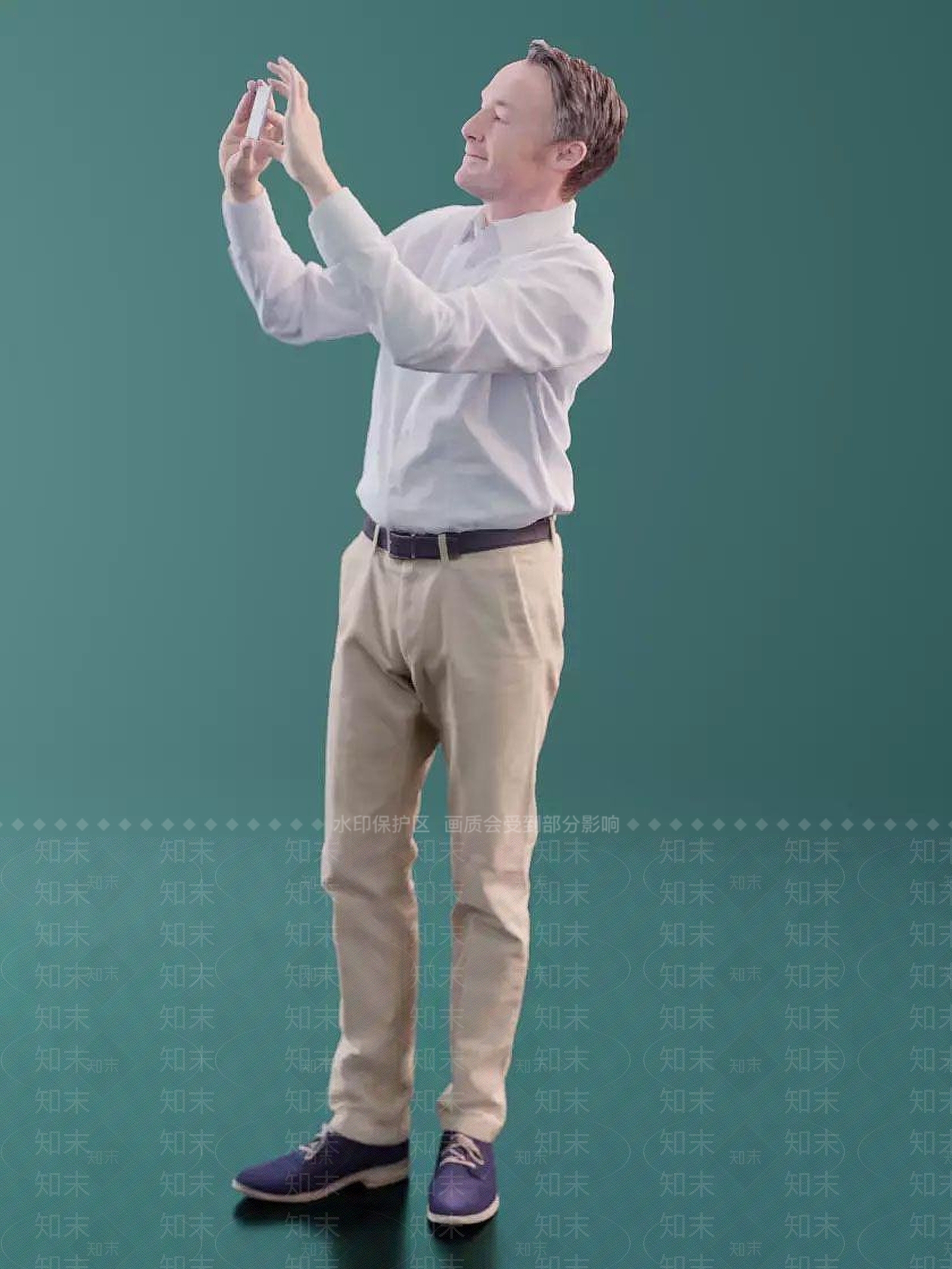 现代手机vr人物3D模型下载【ID:1191713178】