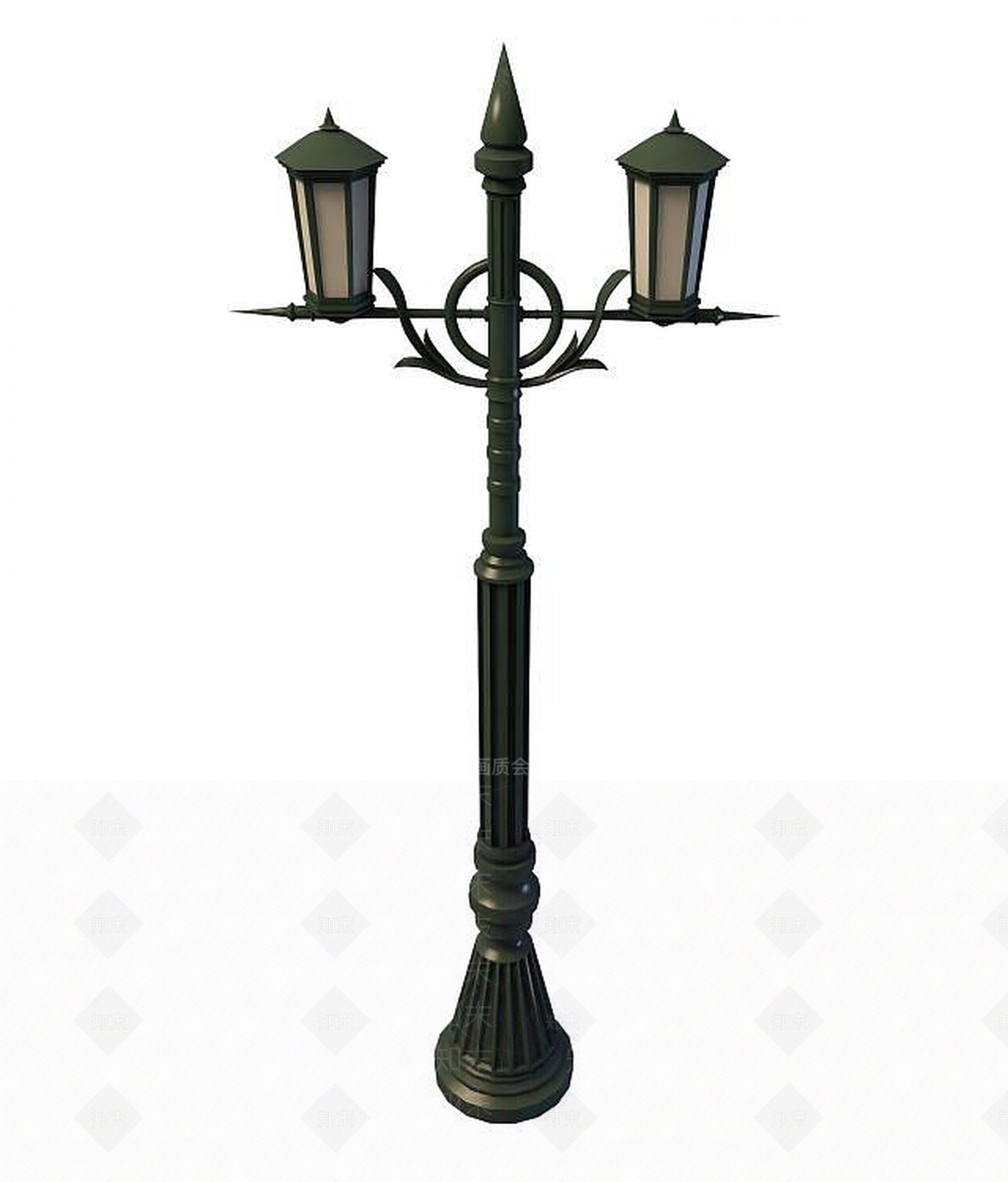 欧式古典欧式双臂灯3D模型下载【ID:1191713486】